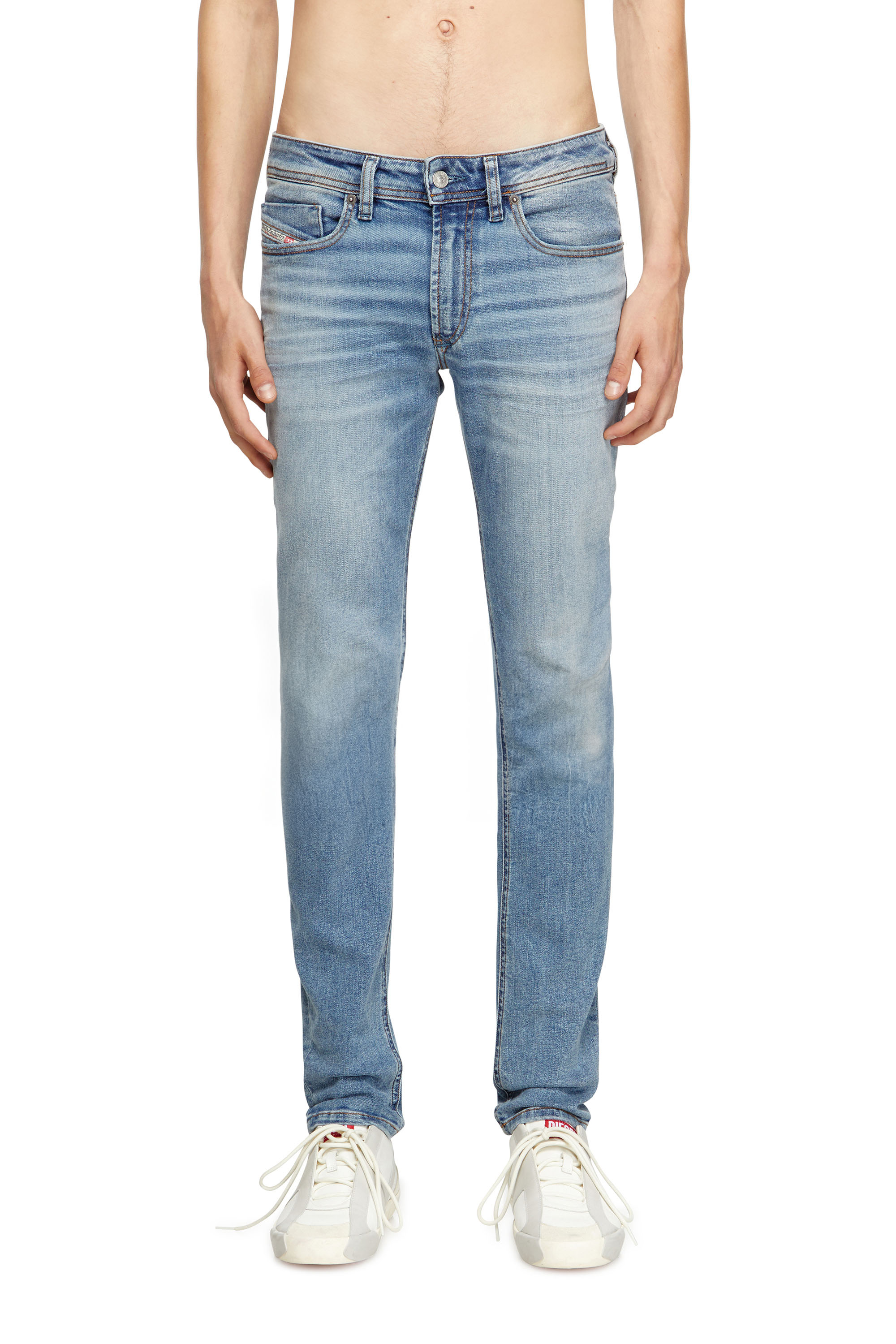 Diesel - Male's Skinny Jeans 1979 Sleenker 0DBDQ, Light Blue - 1