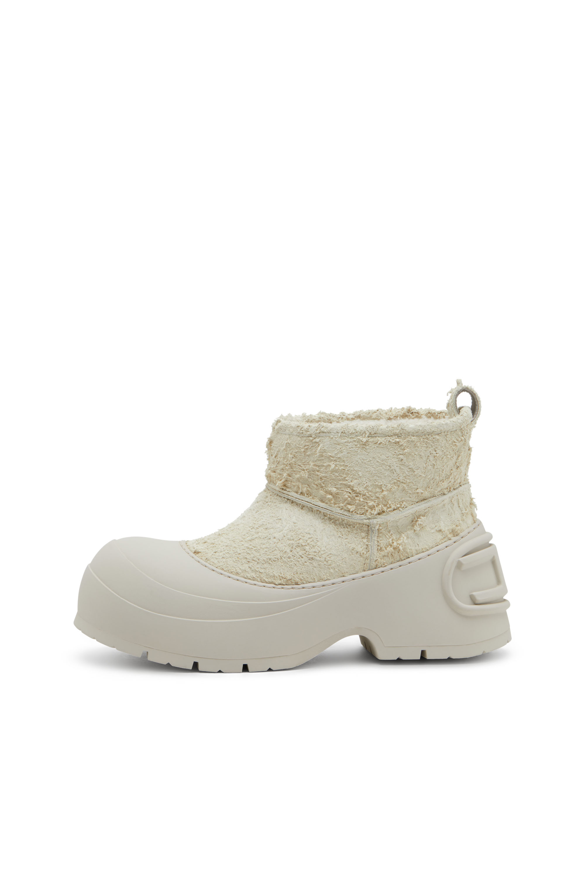 Diesel - D-DONALD MONTONE, D-Donald-Bottines épaisses avec semelle crantée Homme in Blanc - 2