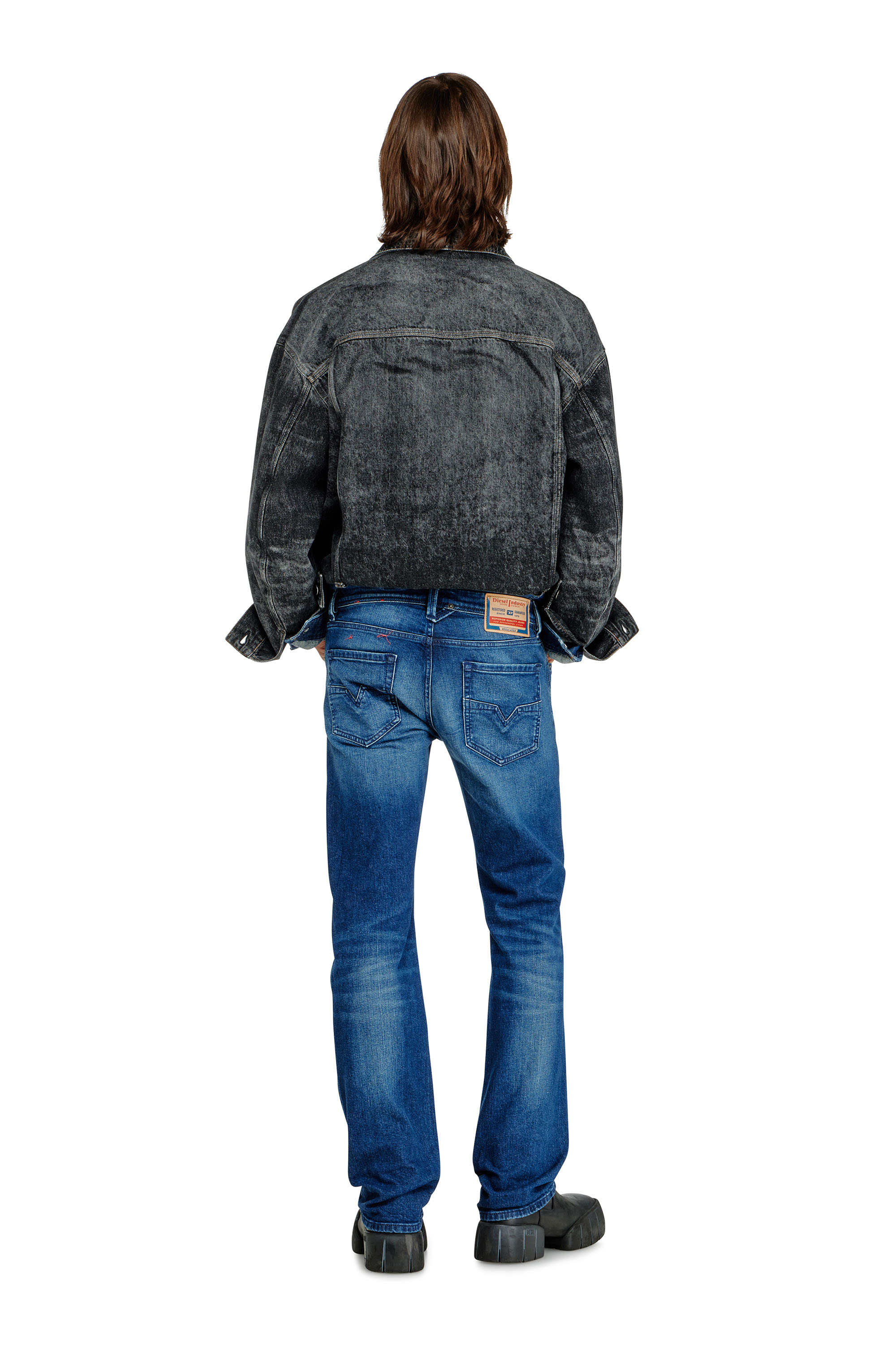 Diesel - Regular Jeans 1985 Larkee 09L51 Hombre, Azul Oscuro - 4