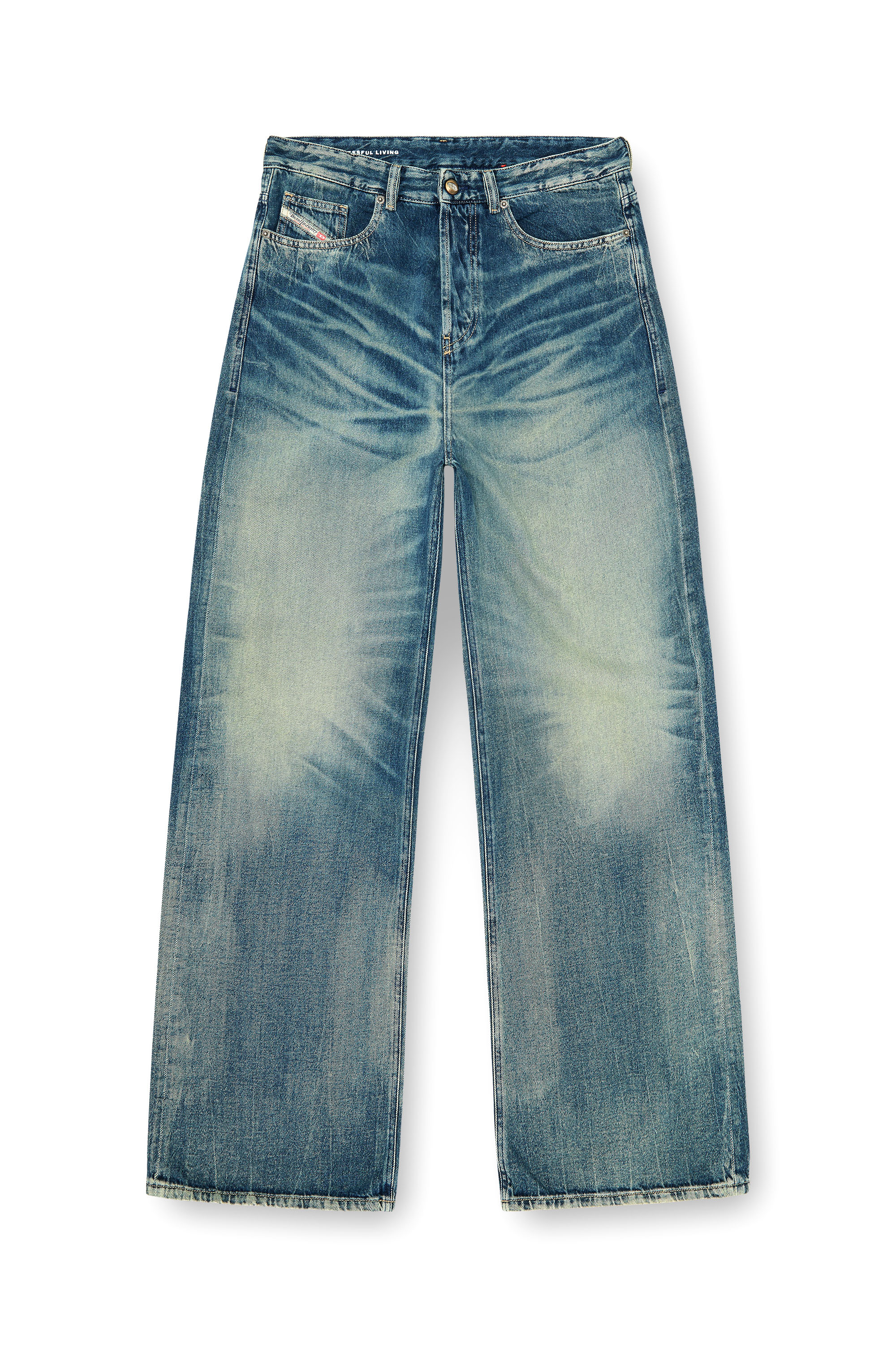 Diesel - Male's Relaxed Jeans D-Rise 09P55, Dark Blue - 6
