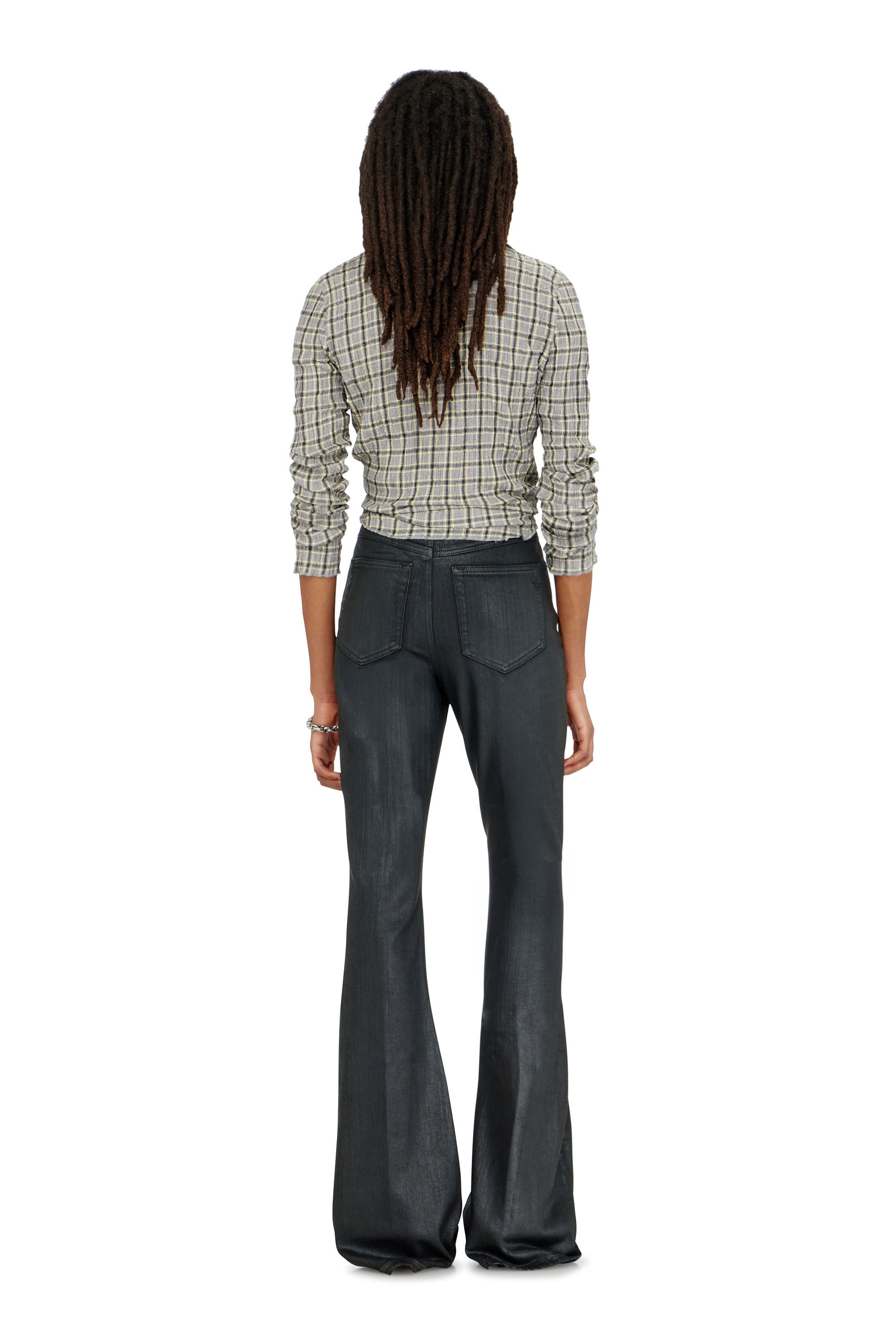 Diesel - Woman's Bootcut Jeans 1973 D-Partt 09P78, Black/Dark grey - 3