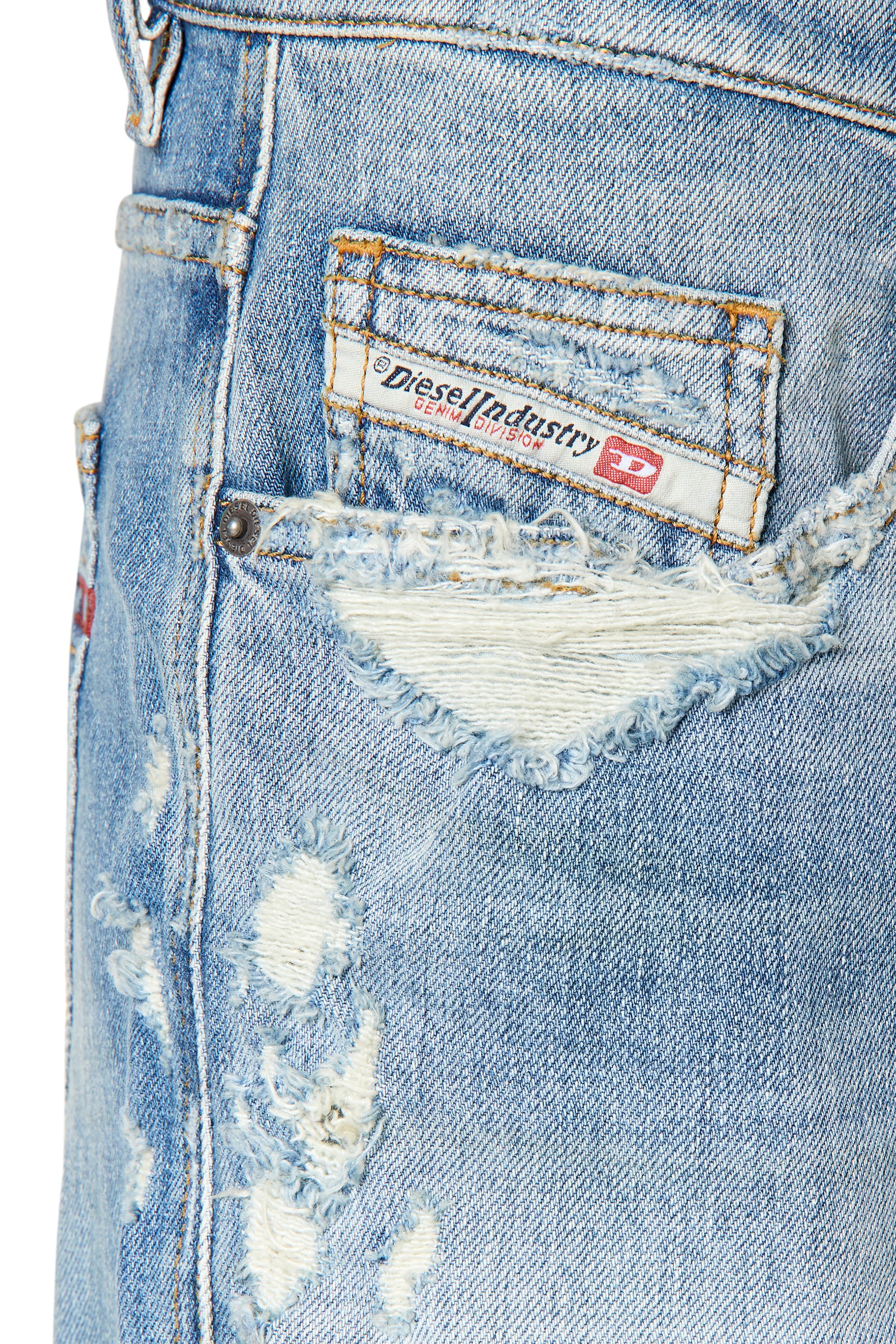 2020 D-VIKER Man: straight Light blue Jeans | Diesel