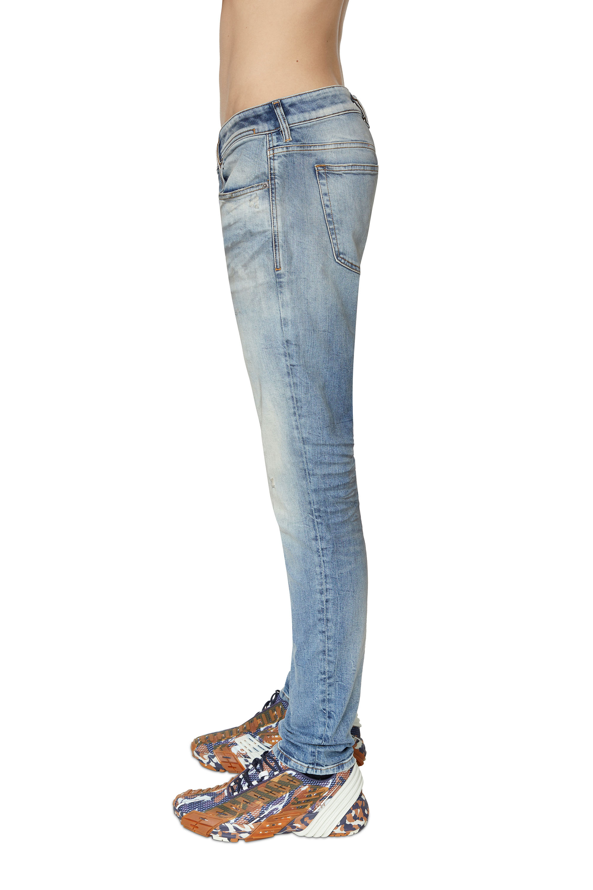Diesel - Skinny Jeans 1979 Sleenker 068BI, Man's Skinny Jeans - 1979 Sleenker in Medium blue - 4