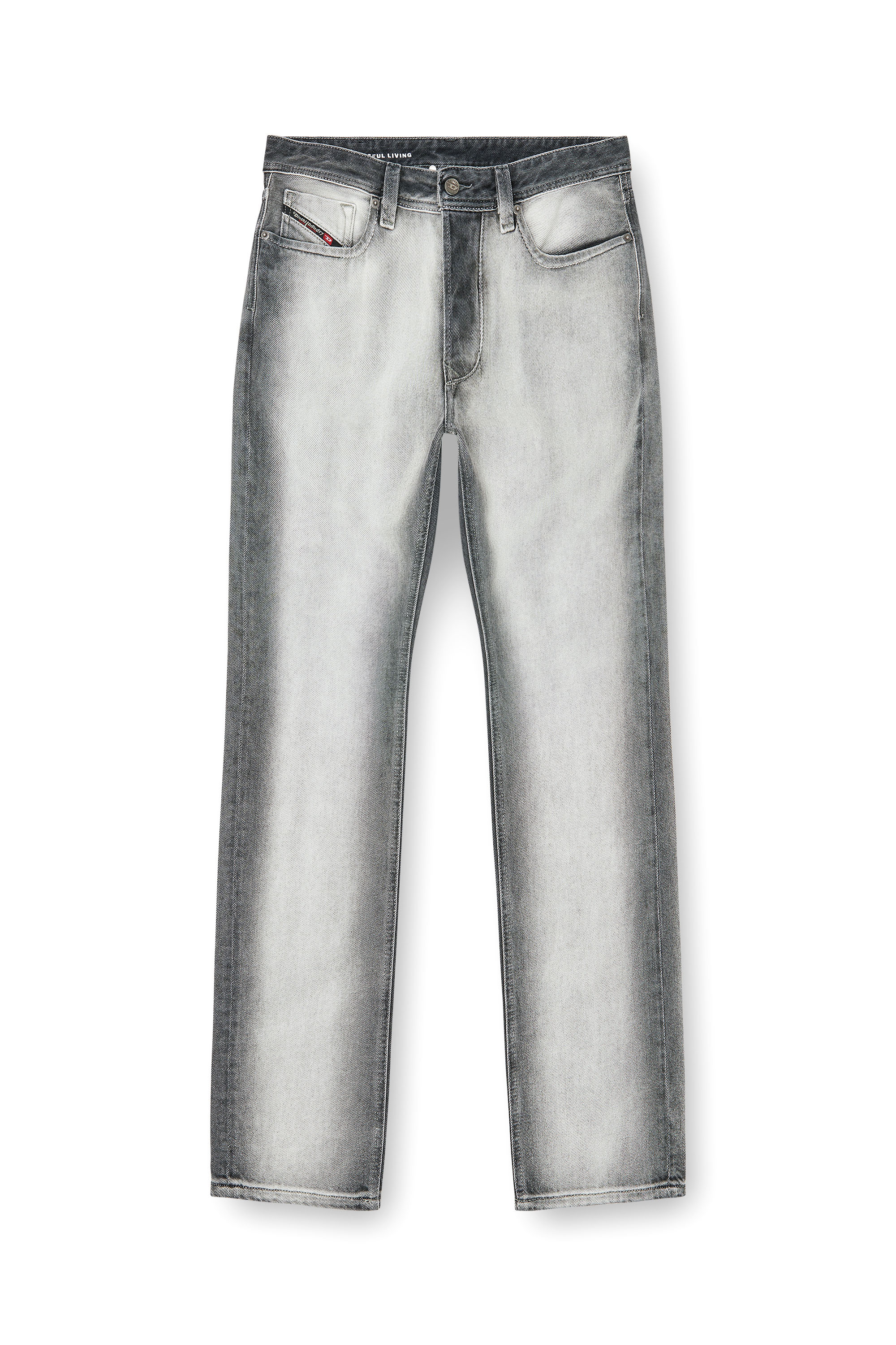 Diesel - Man's Regular Jeans 1985 Larkee 09P28, Dark grey - 2