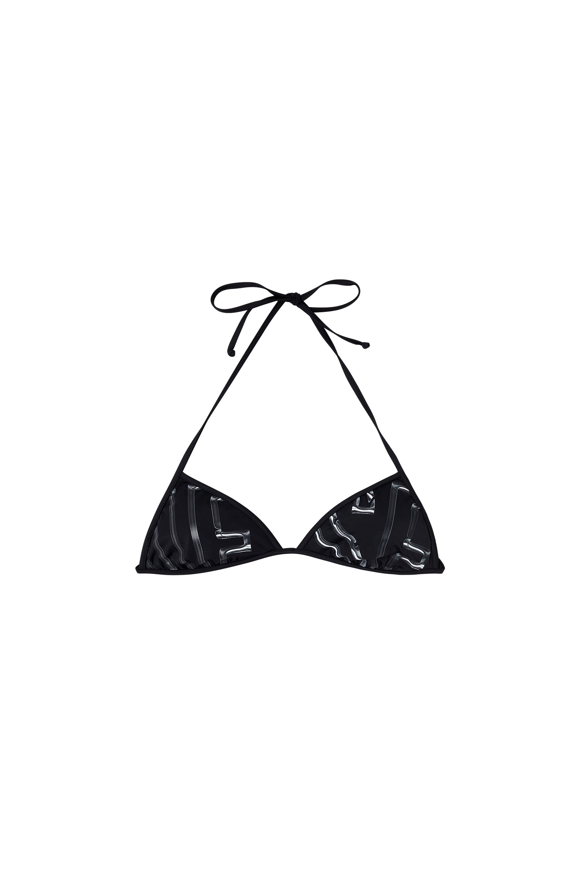 Diesel - KATE-D-CORE, Female's Bikini top with graphic print in Black - 4