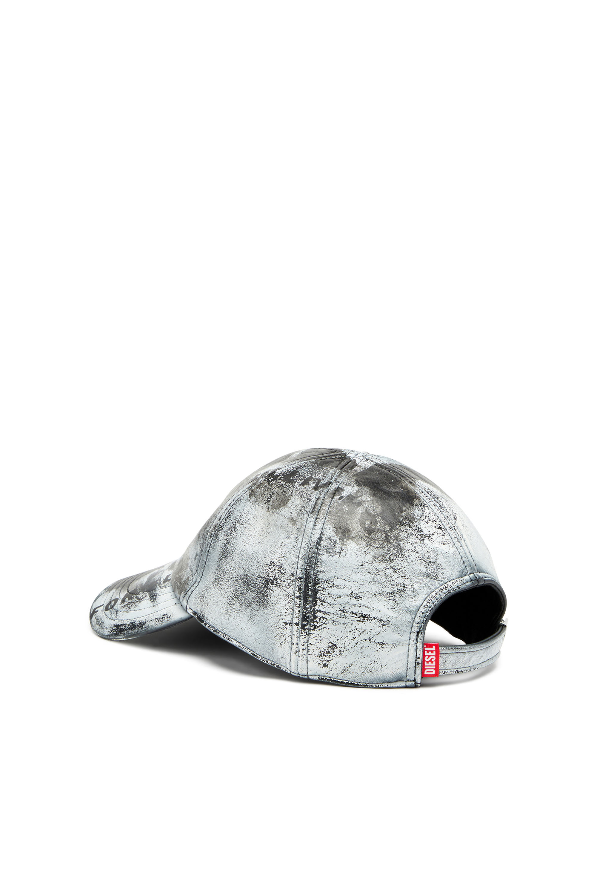 Diesel - C-BOYD, Gorra de béisbol de cuero tratado Hombre in Multicolor - 2