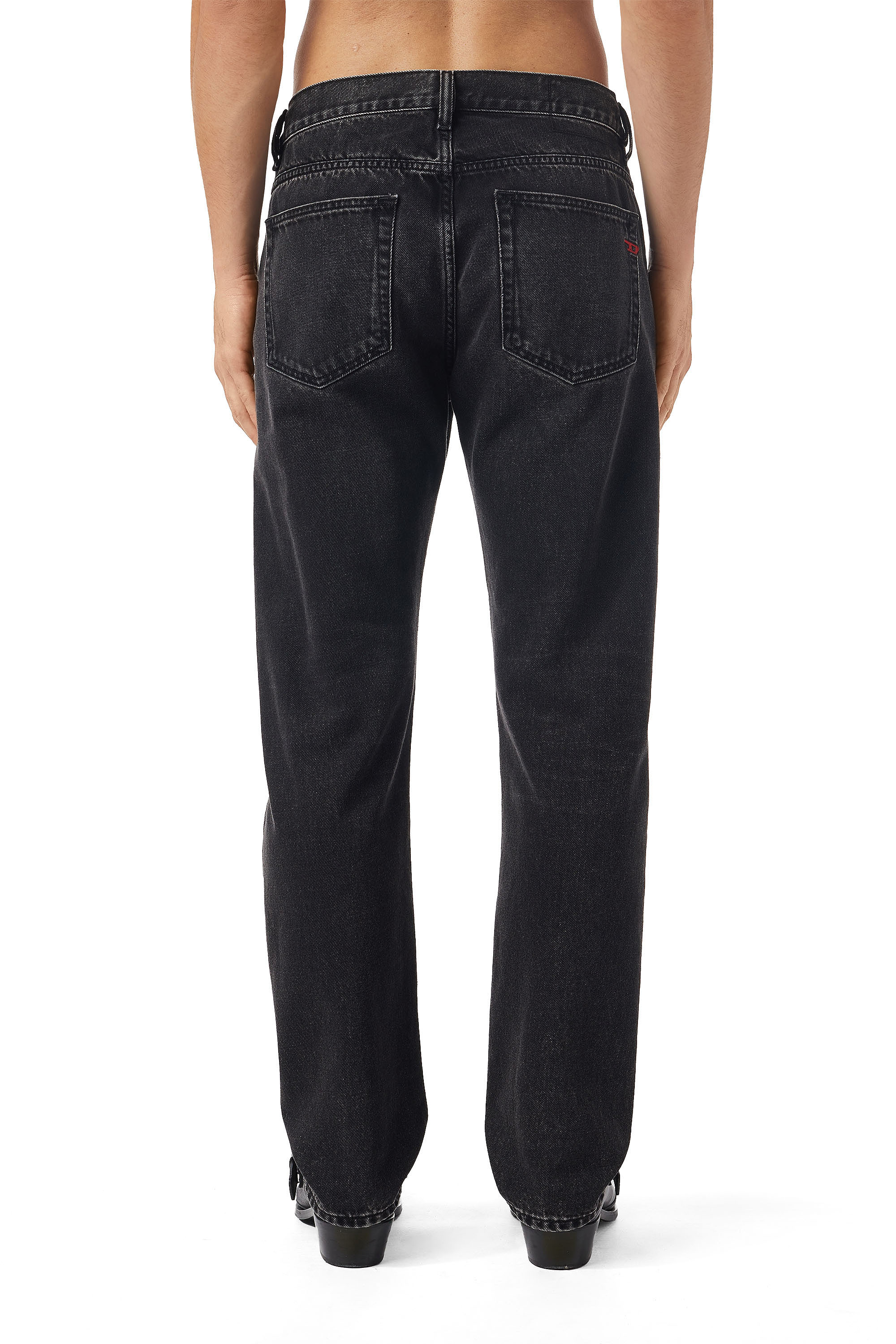2020 D-Viker Straight Jeans 09B88 | Black/Dark grey | Diesel
