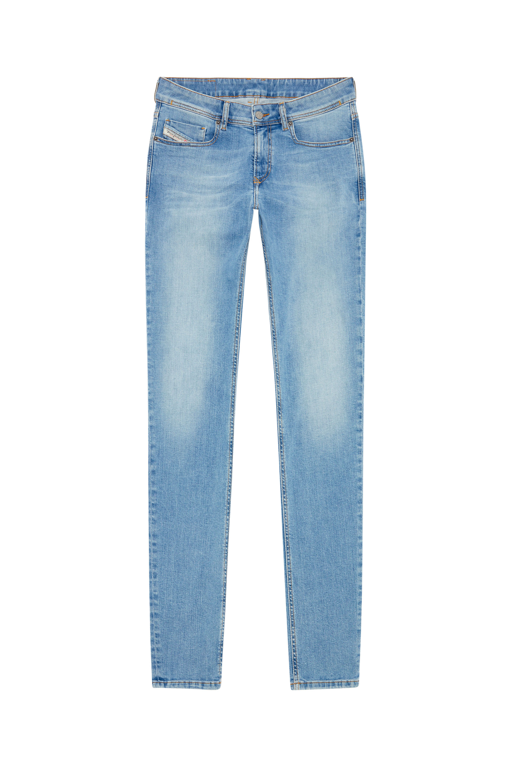 Diesel - Man's Skinny Jeans 1979 Sleenker 09H62, Light Blue - 4