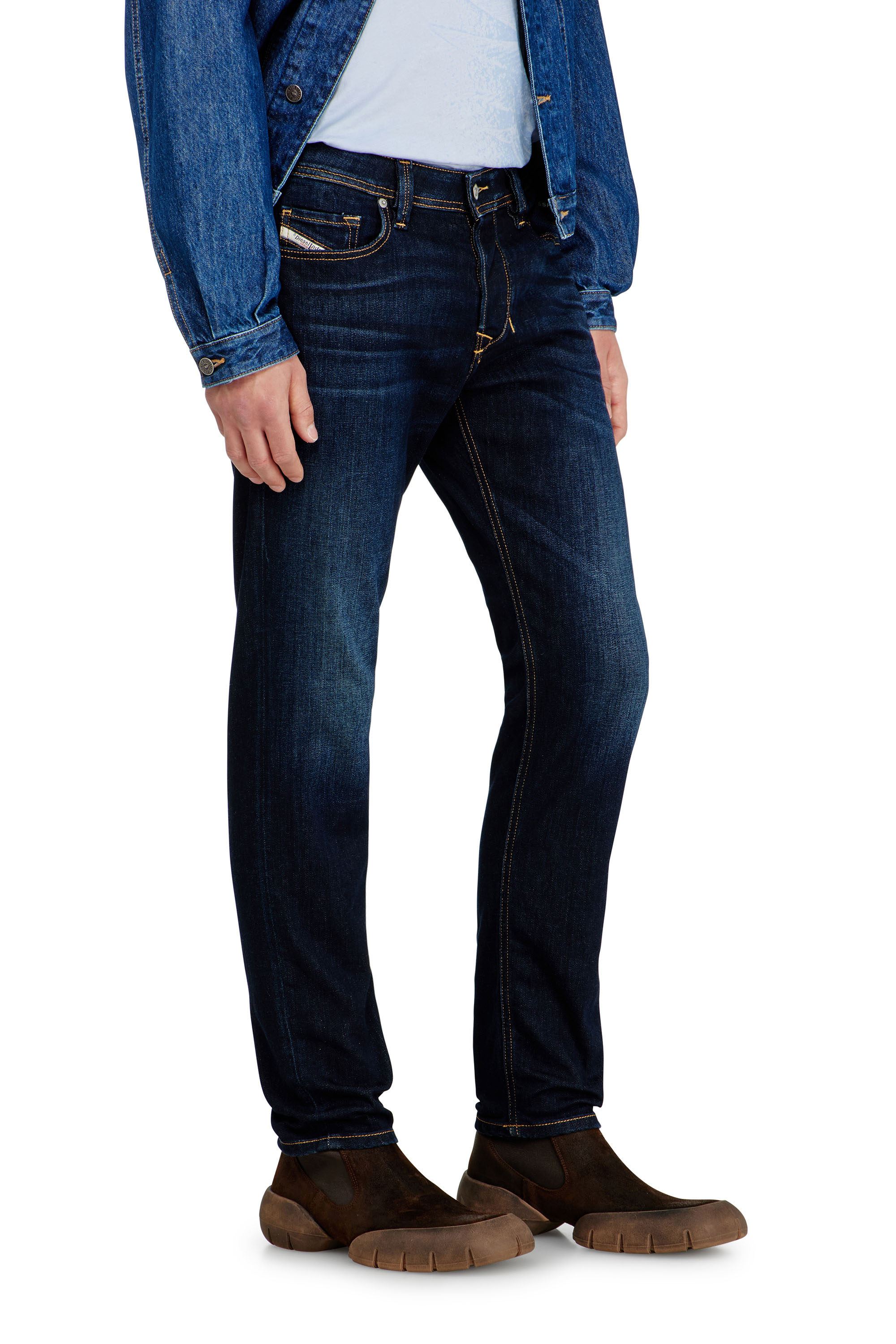 Men's Regular Jeans | Dark Blue | Diesel 1986 Larkee-Beex