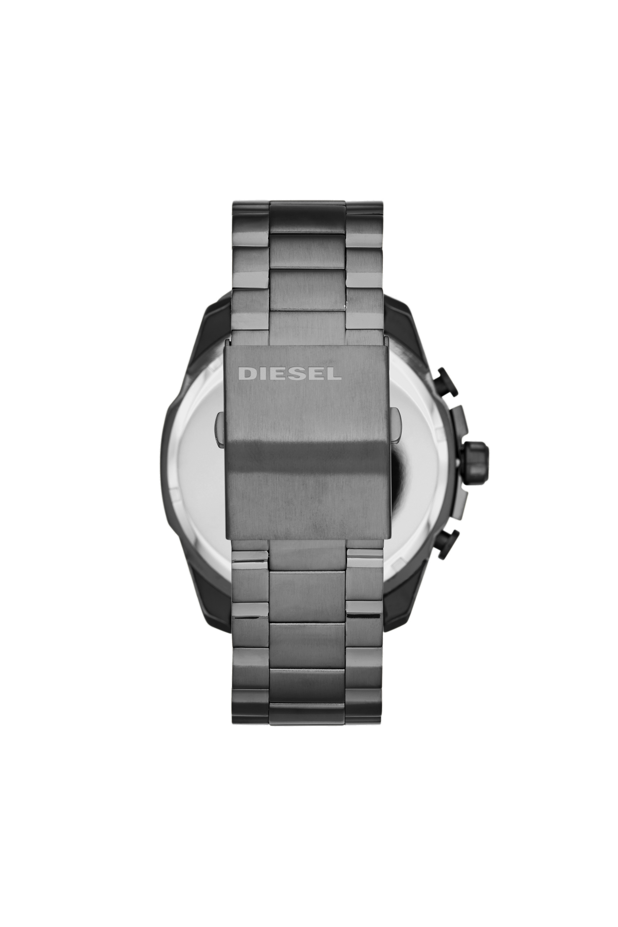Diesel - DZ4329 MEGA CHIEF, Man's Mega Chief watch  with gunmetal plating in Silver - 2
