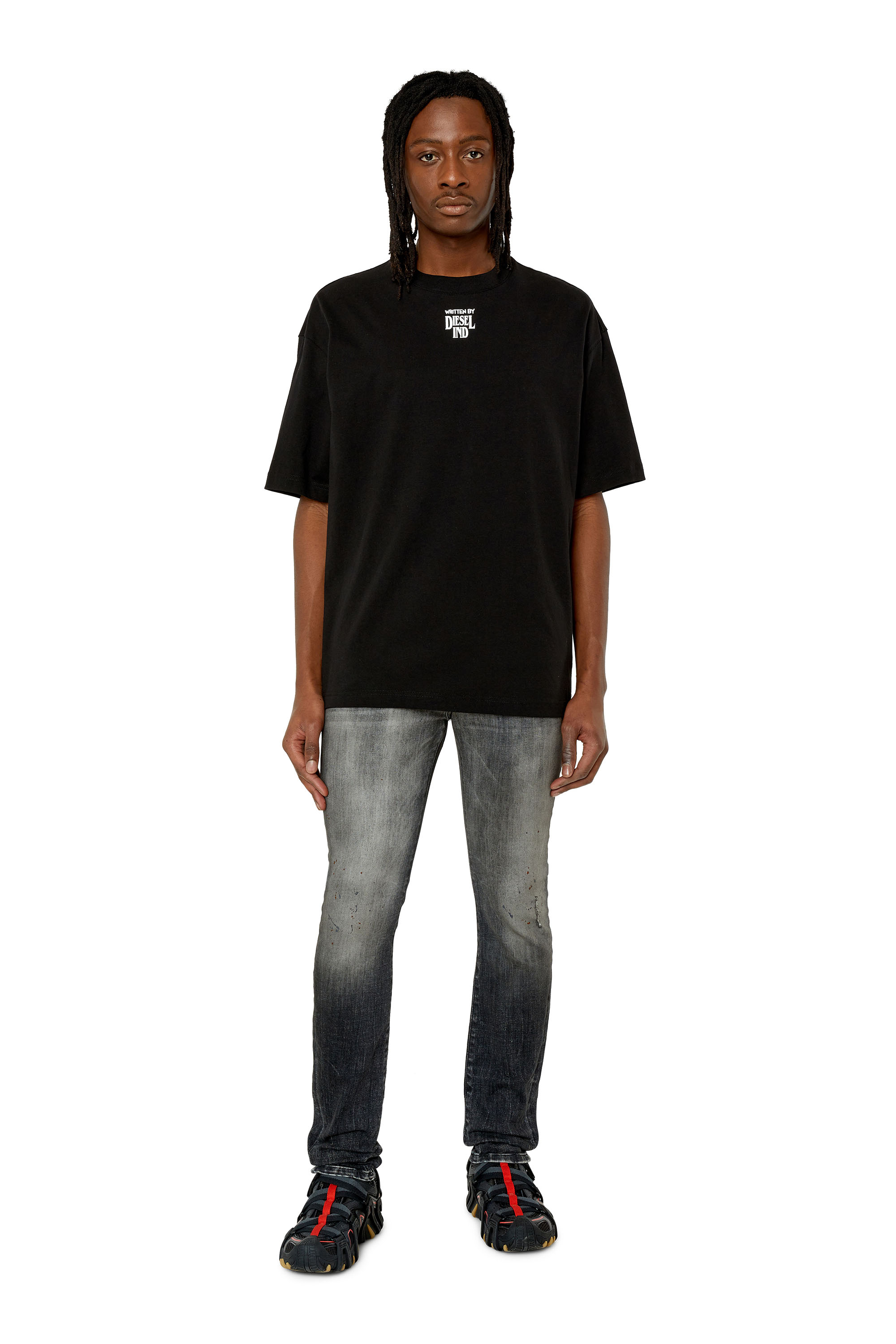 Diesel - Skinny Jeans 1983 D-Amny 09E70, Skinny Jeans - 1983 D-Amny Hombre in Negro - 2