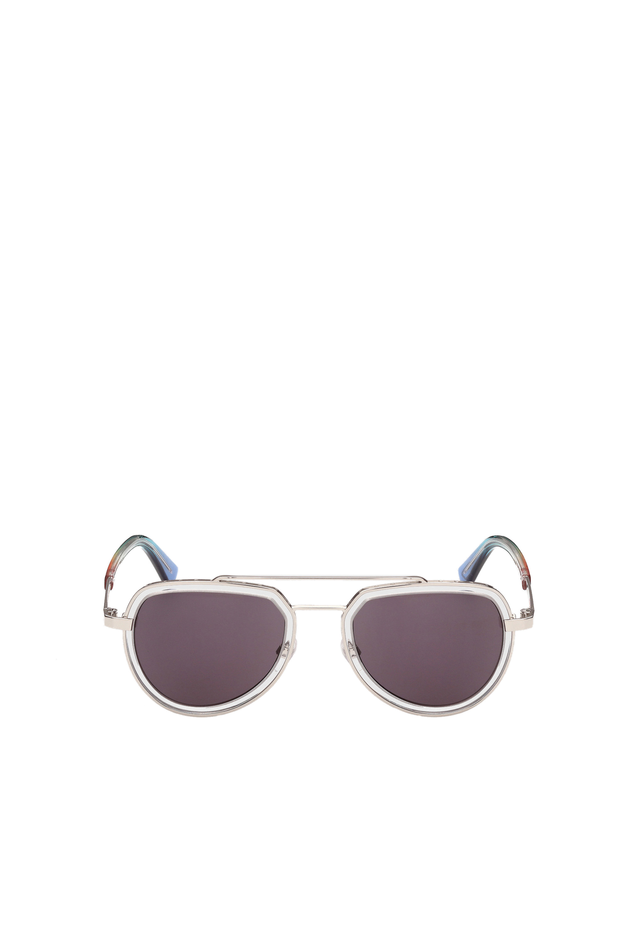Diesel - DL0266, Unisex's Pilot glasses with "Pride" theme in Multicolor - 1