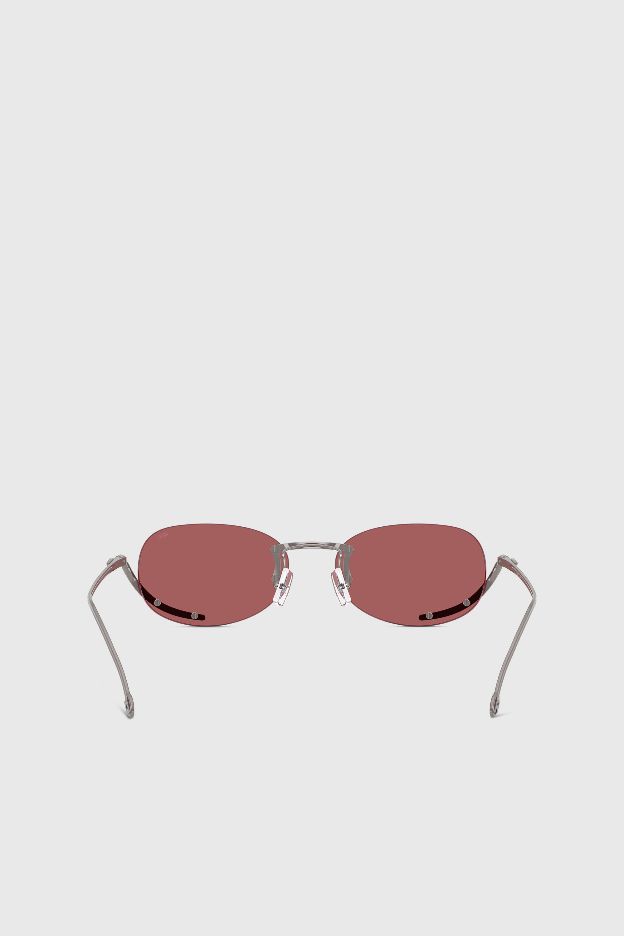 Diesel - 0DL1004, Unisex's Oval sunglasses in Red - 3