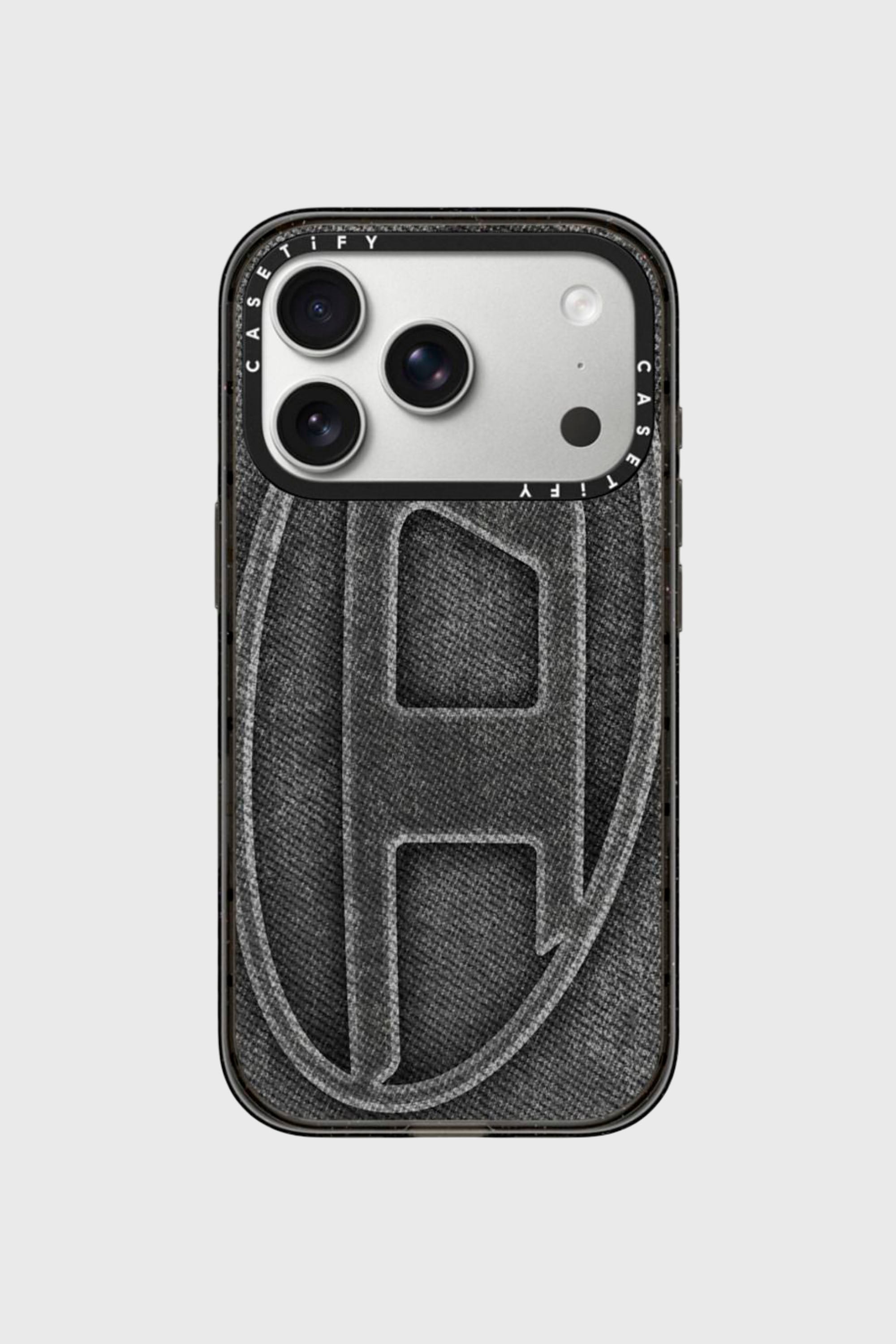 Diesel - 60536 MOULDED CASE, Unisex's Oval D impact case for iPhone 17 Pro in Black - 1