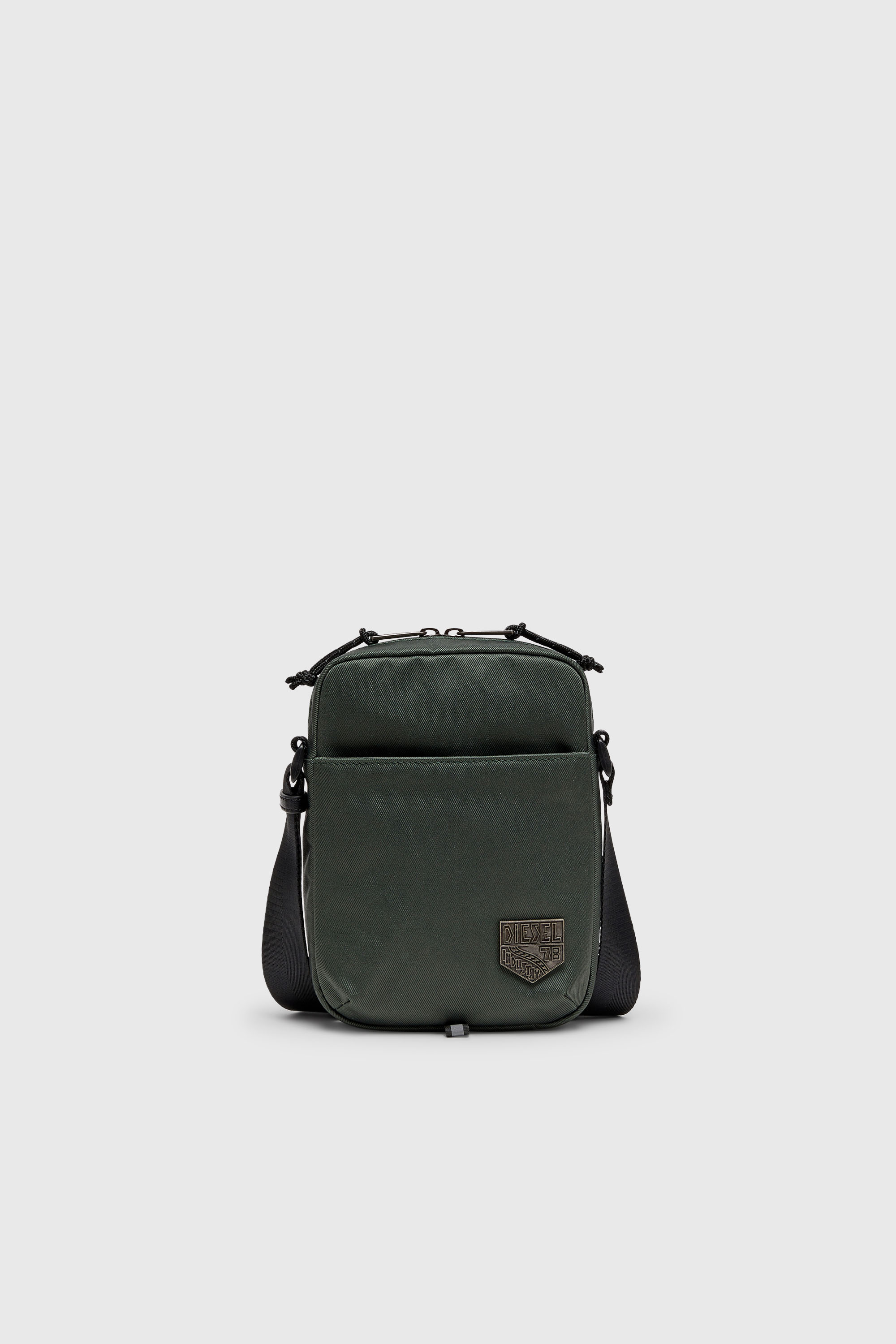 Diesel - D-PACK CROSSBODY X, D-Pack - Bolso bandolera con logo emblem&aacute;tico Unisex in Verde - 1