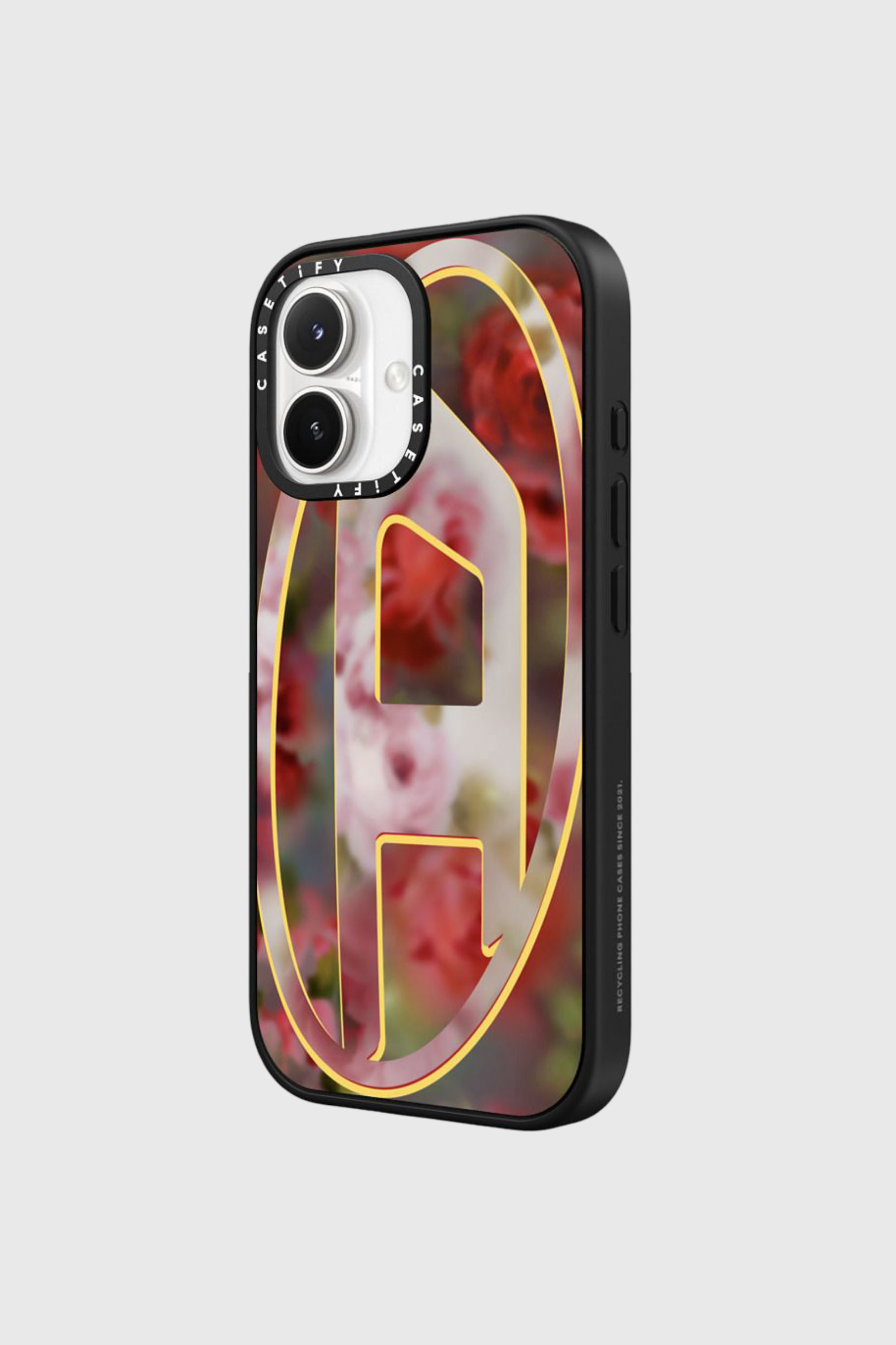 Diesel - 60556 MOULDED CASE, Unisex's Oval D impact case for iPhone 17 in Red - 2