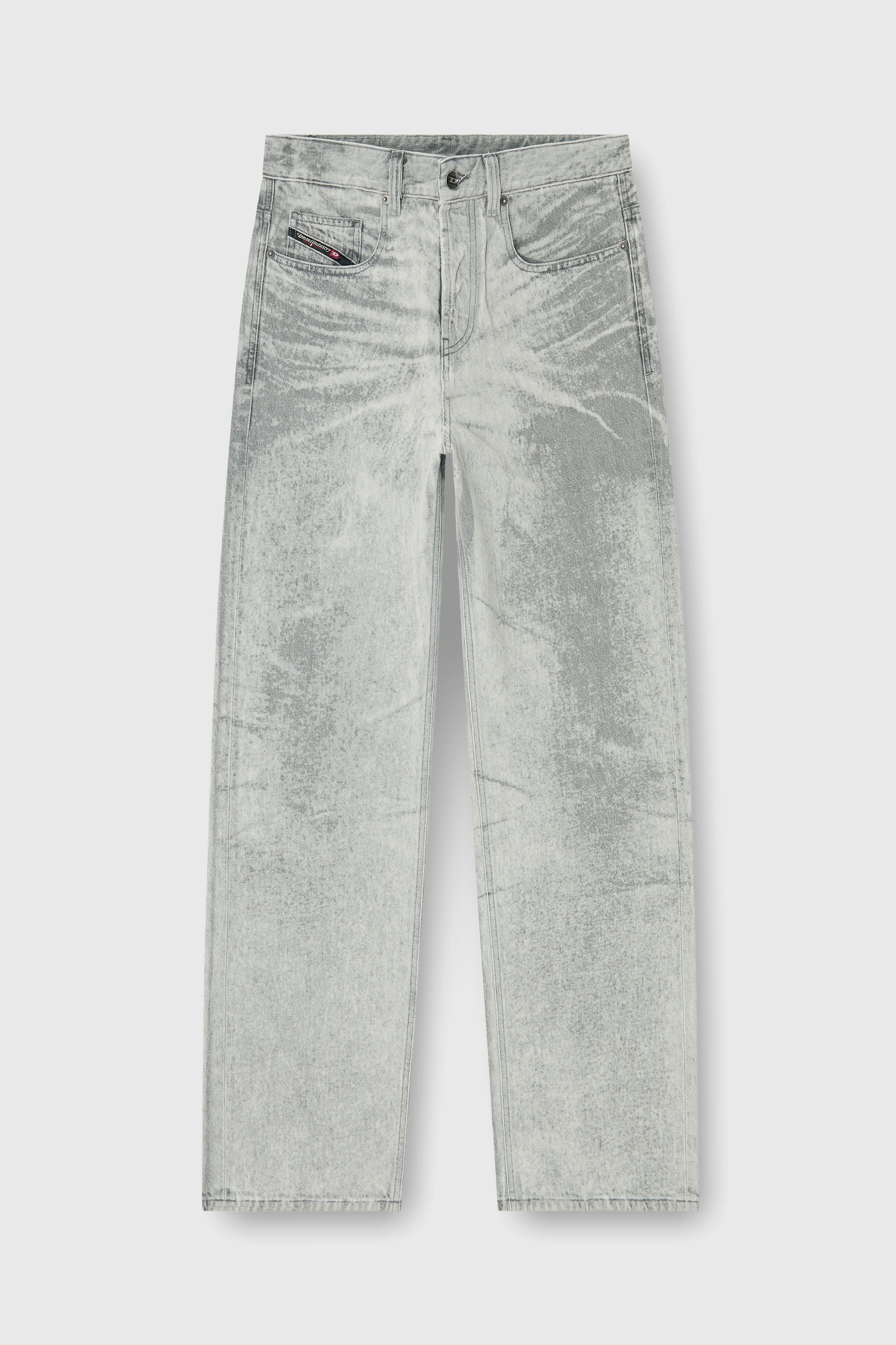 Diesel - Male's Relaxed Jeans 2001 D-Macro 09Q25, Light Grey - 6