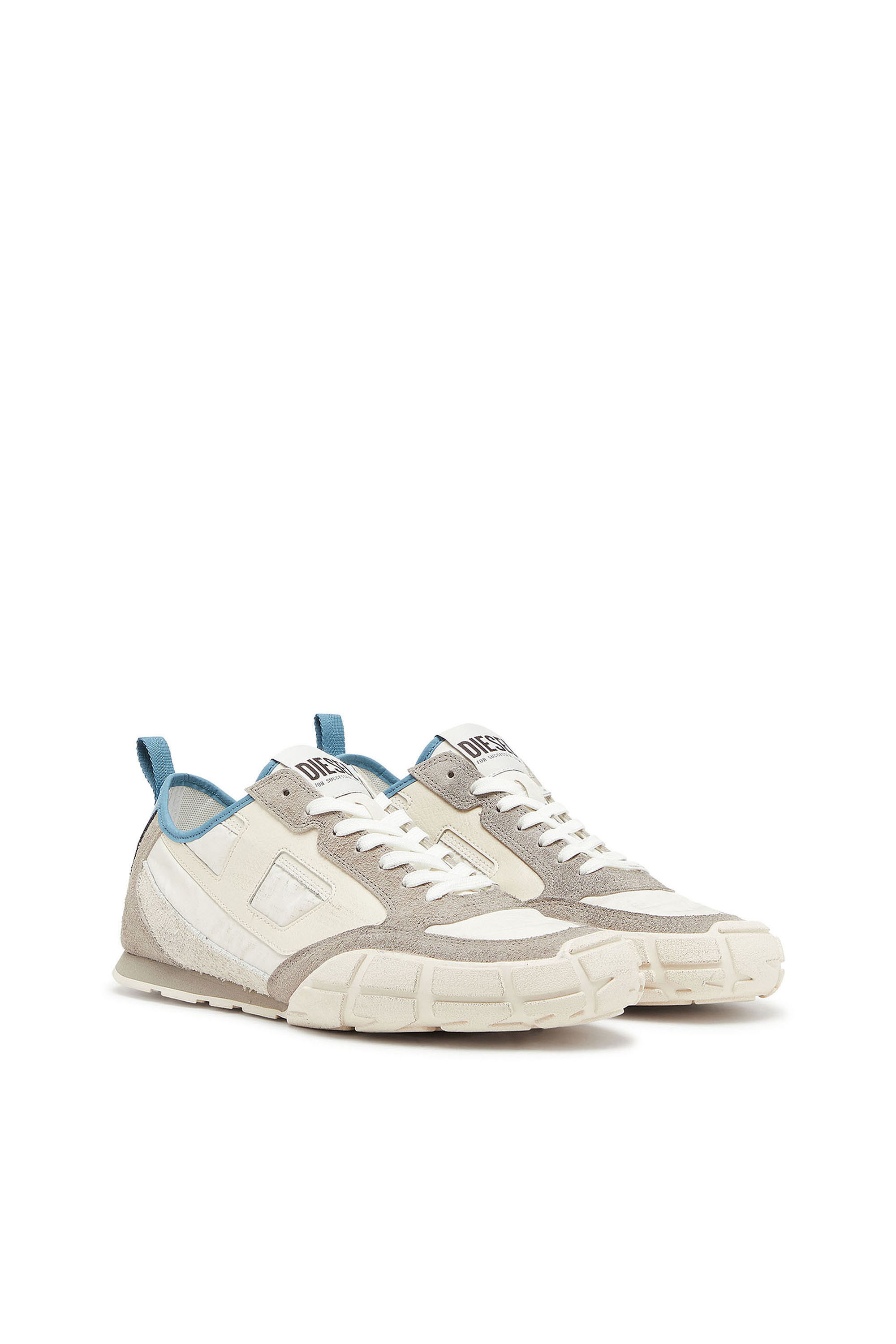 Diesel - S-PAGODHA LOW, S-Pagodha - Baskets en cuir et nylon Homme in Polychrome - 2