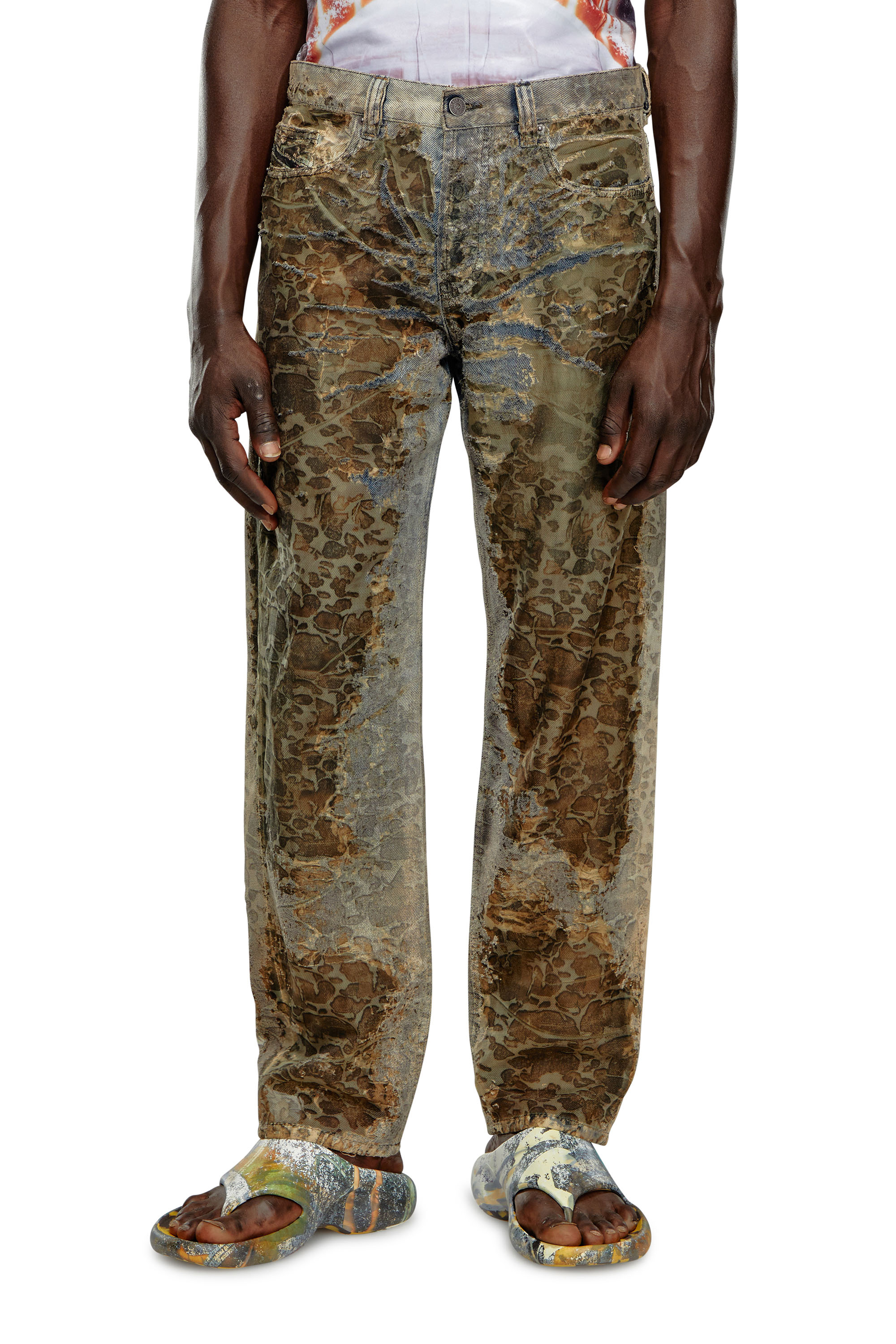 Diesel - Regular Jeans 2010 D-Macs 068MT Hombre, Azul Oscuro - 1