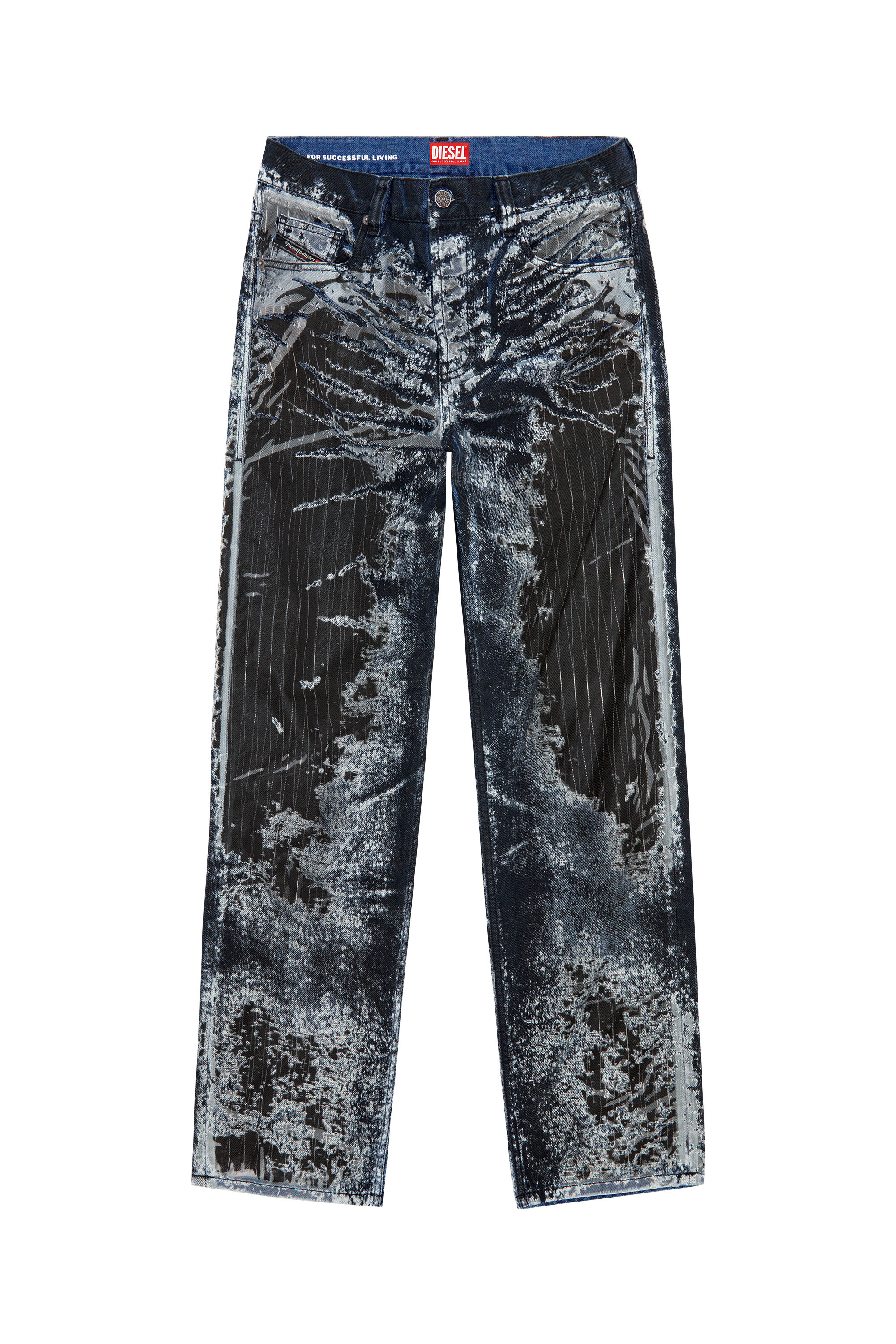 Men's Regular Jeans | Black/Blue | Diesel 2010 D-Macs