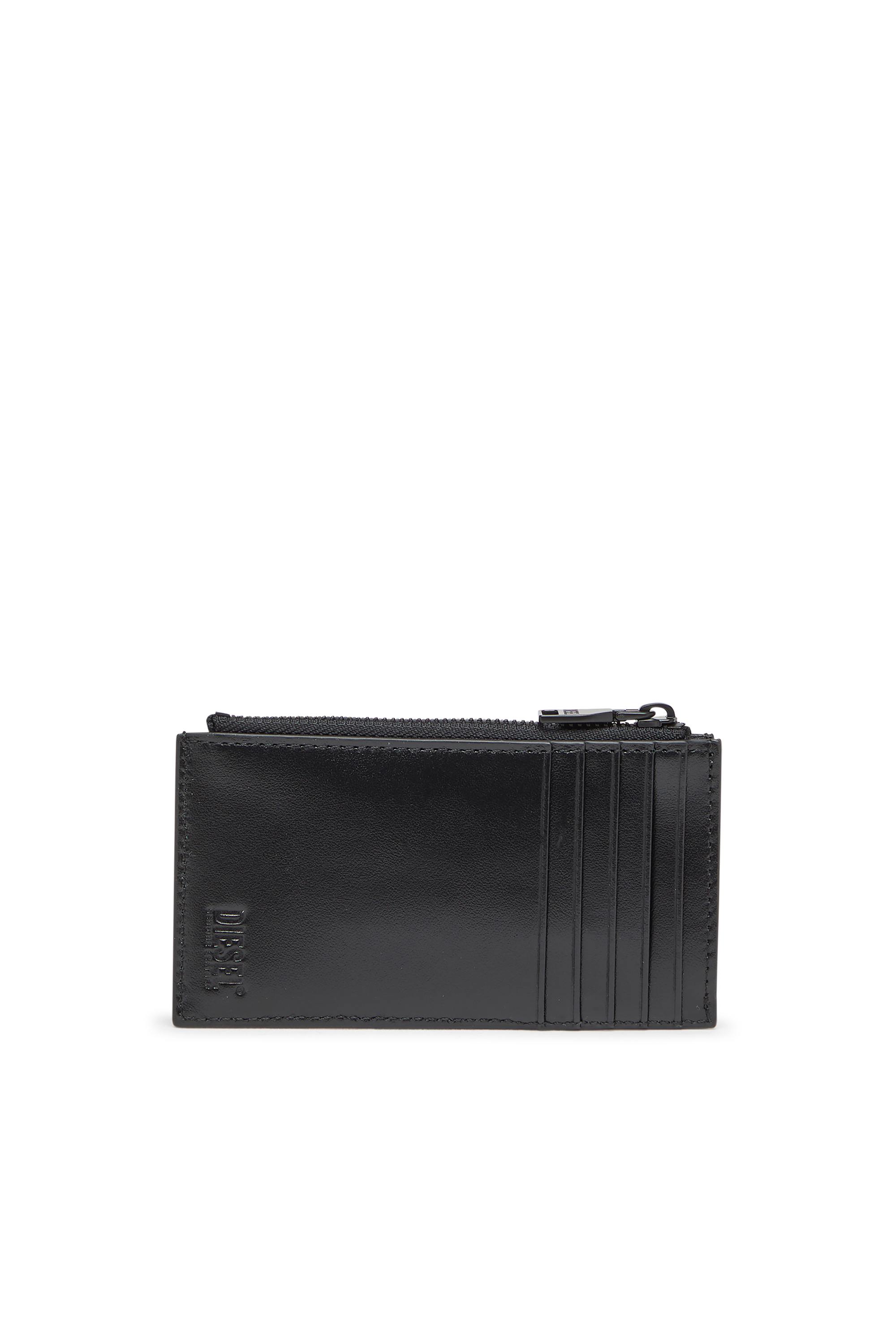 Diesel - HOLI-D CARD HOLDER III, Porte-cartes en cuir Homme in Noir - 2