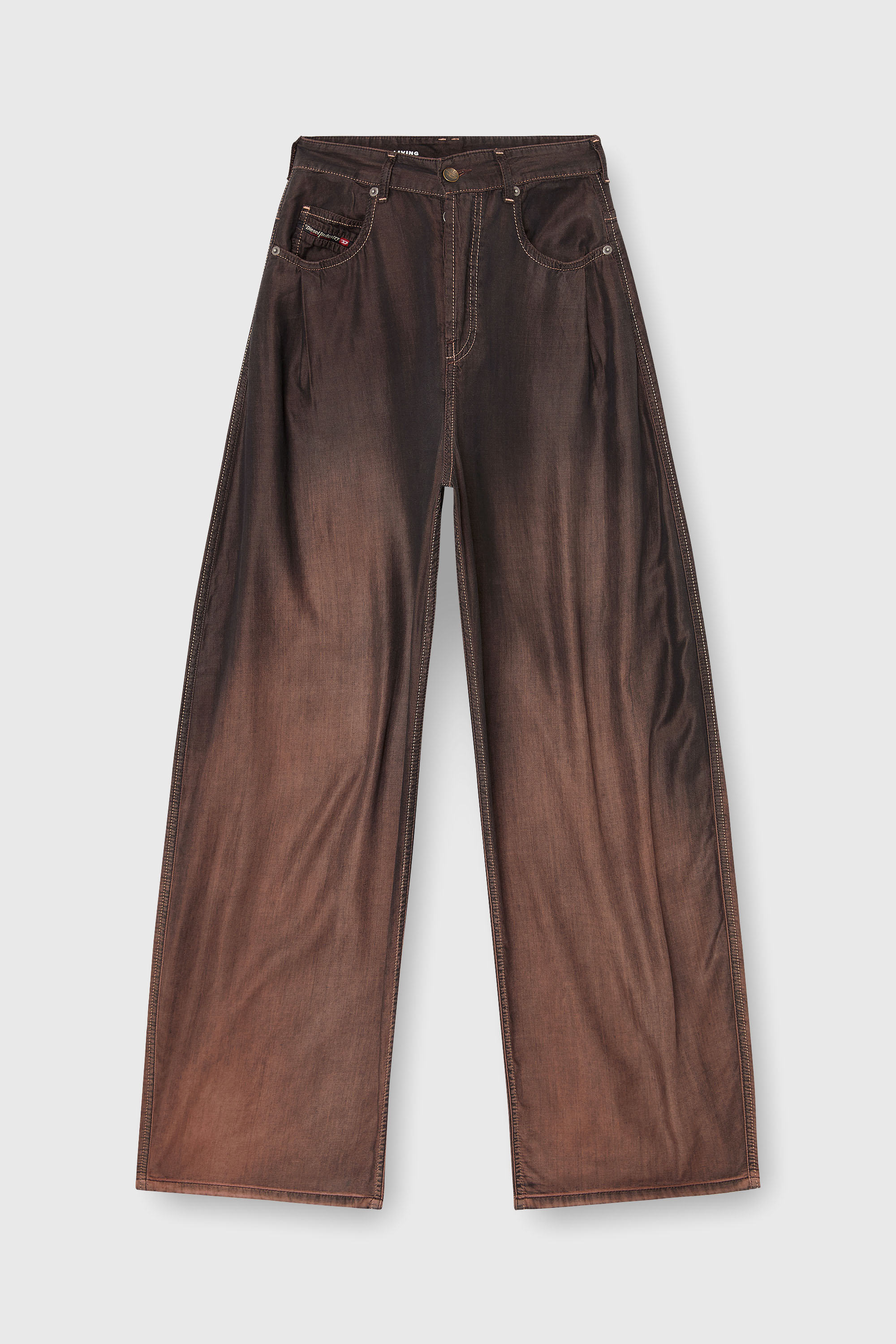 Diesel - Female's Relaxed Jeans 1987 D-Khelz 068YF, Brown - 6