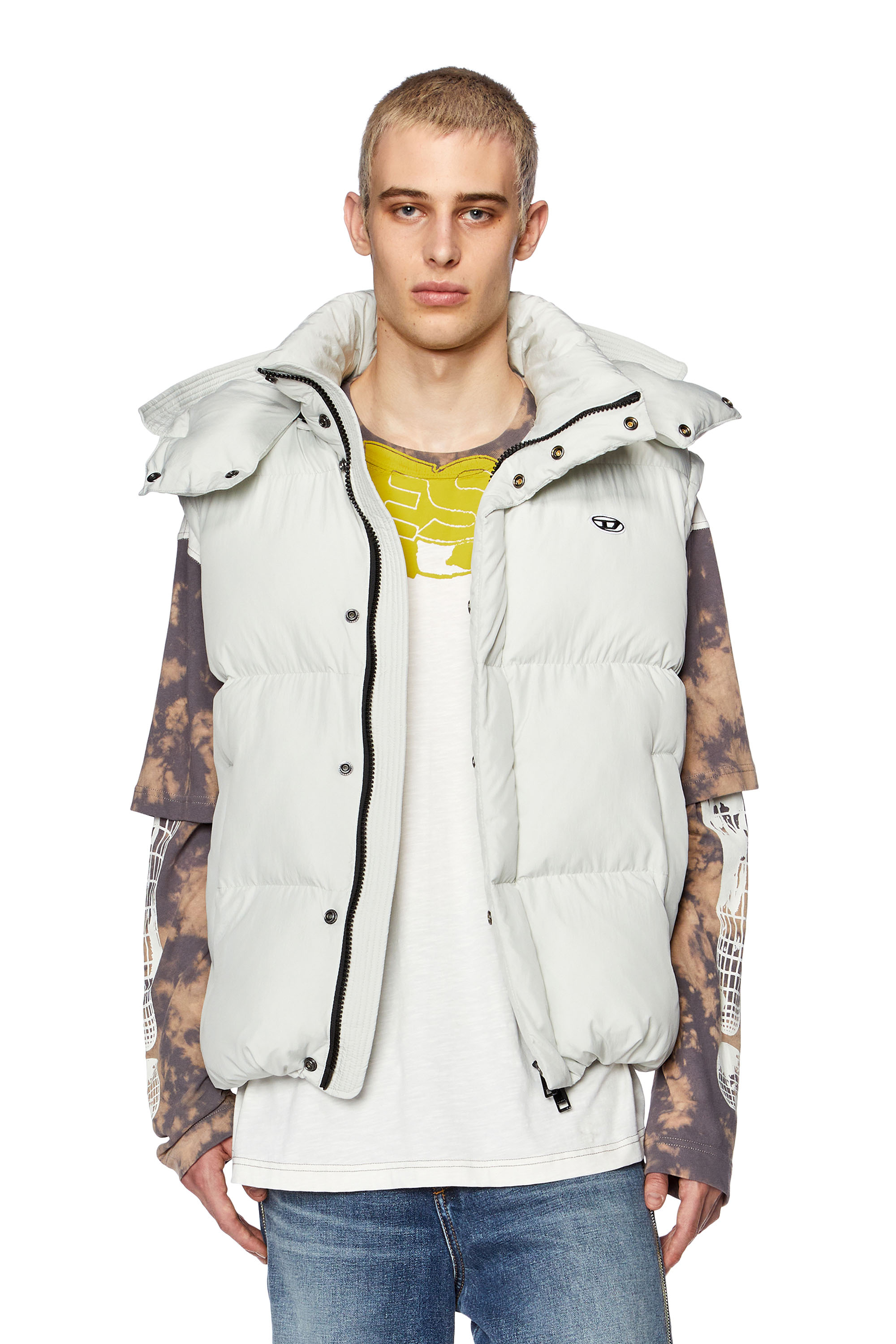 トップス COMMON/DIVISOR / NAMPULA/ HOOD VEST COMMON/DIVISOR / NAMPULA/ HOOD VEST