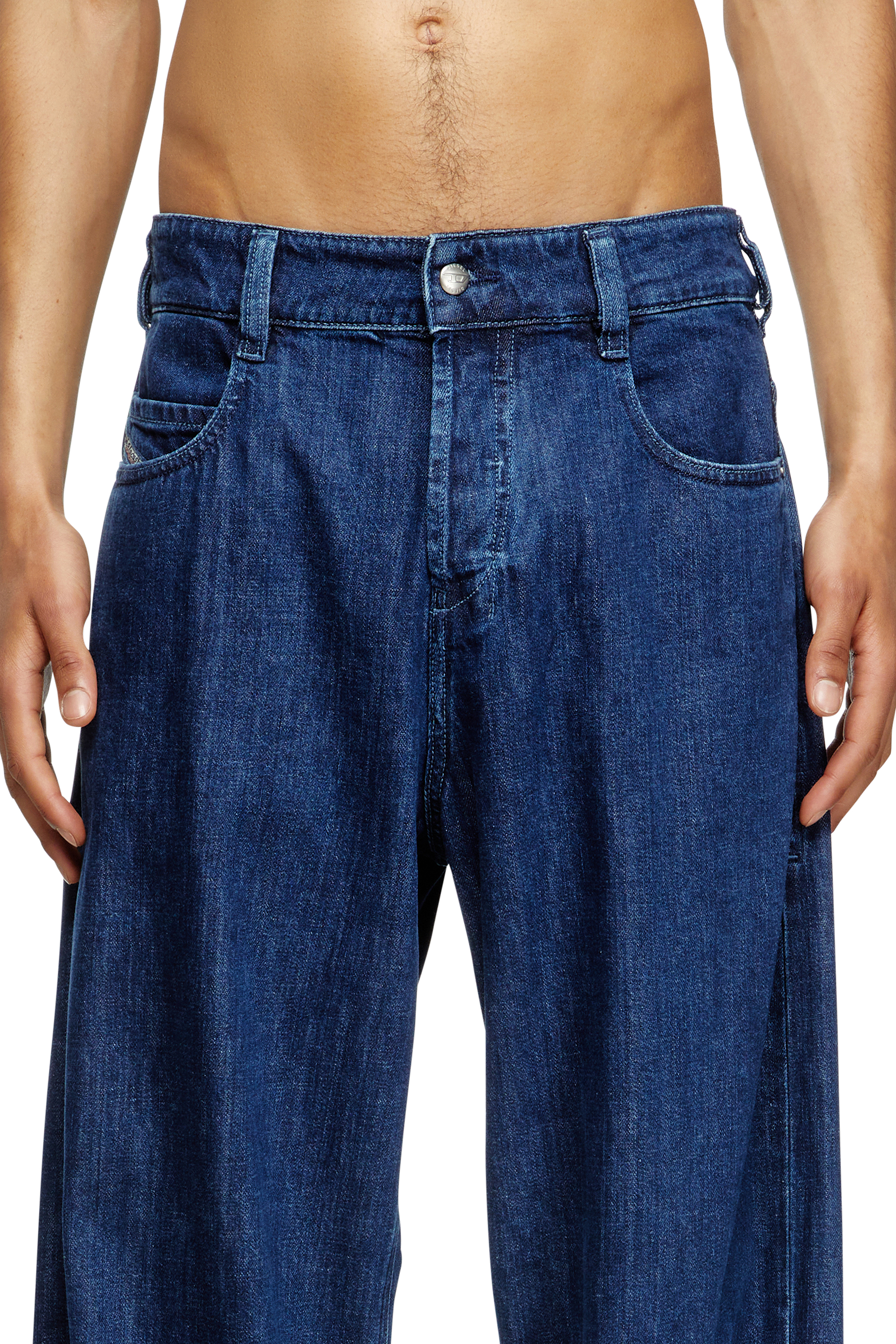 Relaxed Jeans 1997 D-Enim 0DBDX, Bleu Foncé Diesel - Relaxed Jeans 1997 D-Enim 0DBDX Mixte, Bleu Foncé - Image 5