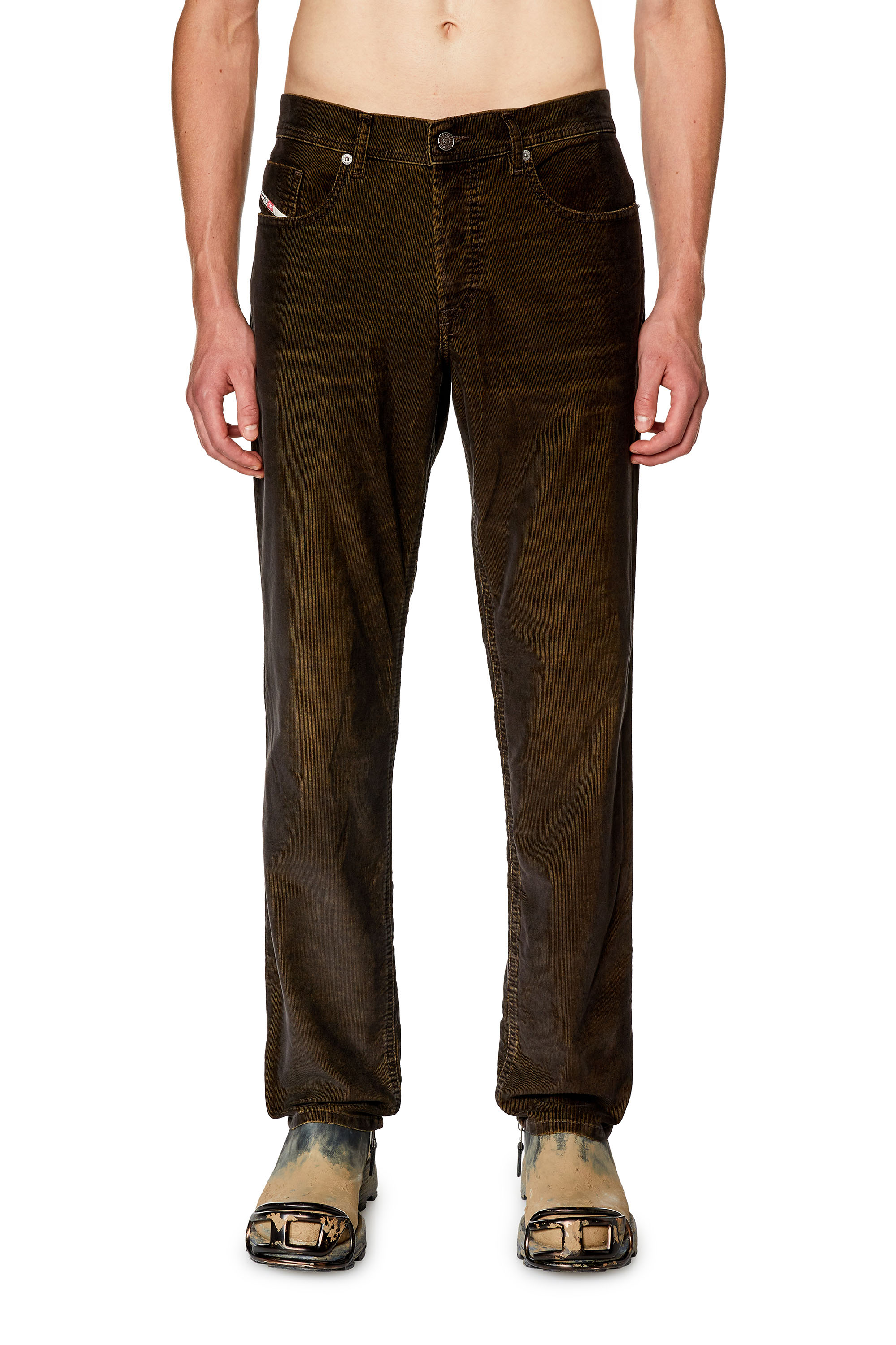 Diesel - Tapered Jeans 2023 D-Finitive 003GJ Homme, Vert Fonc&eacute; - Image 2