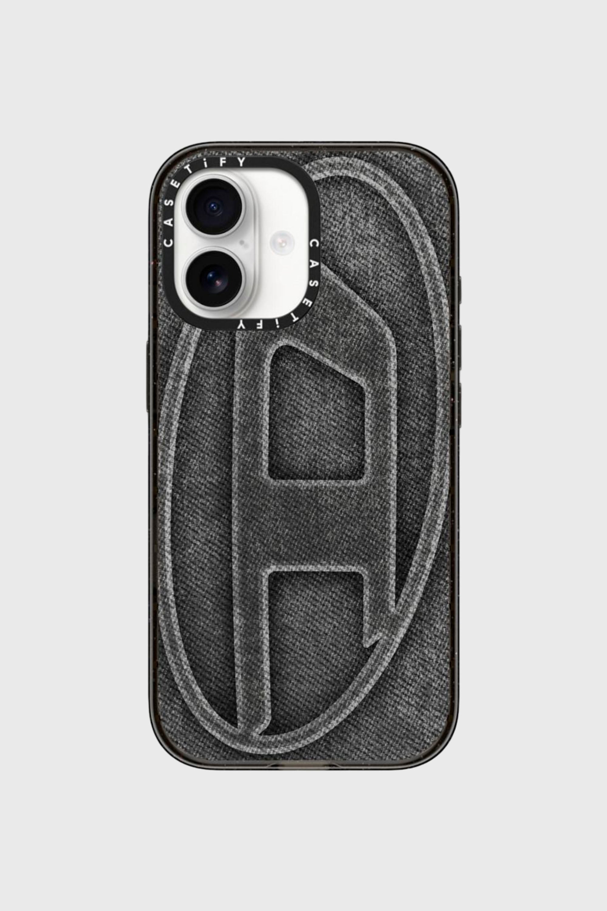 Diesel - 60537 MOULDED CASE, Unisex's Oval D impact case for iPhone 17 in Black - 1