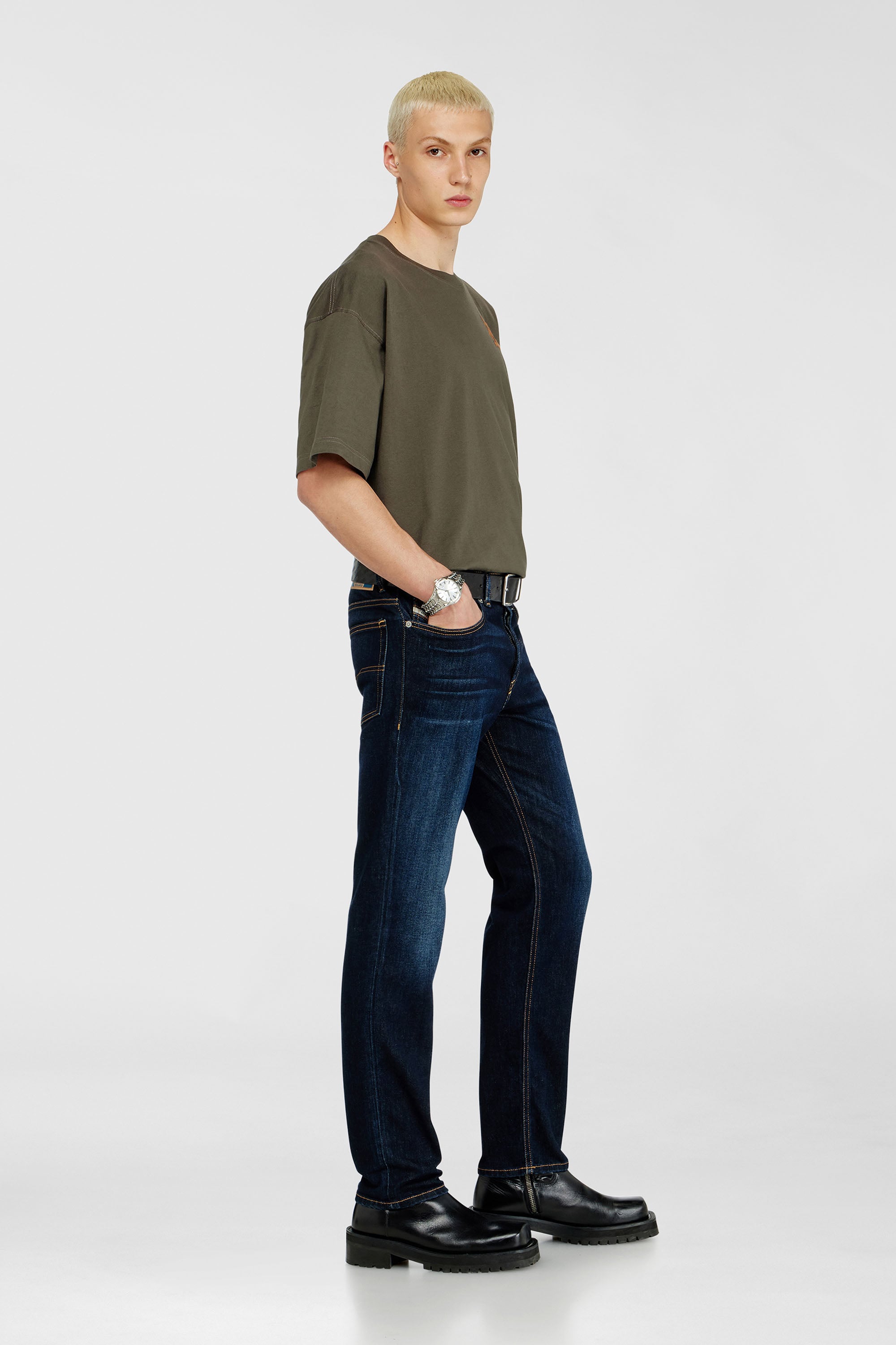 Diesel - Man's Regular Jeans 2023 D-Finitive 09Q15, Dark Blue - 1