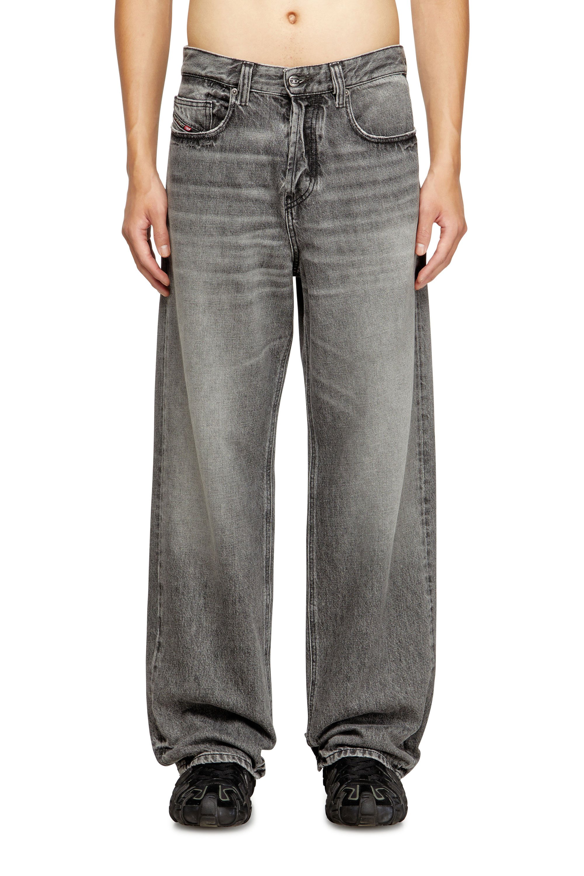 Diesel - Male's Relaxed Jeans 2001 D-Macro 007AW, Grey - 1