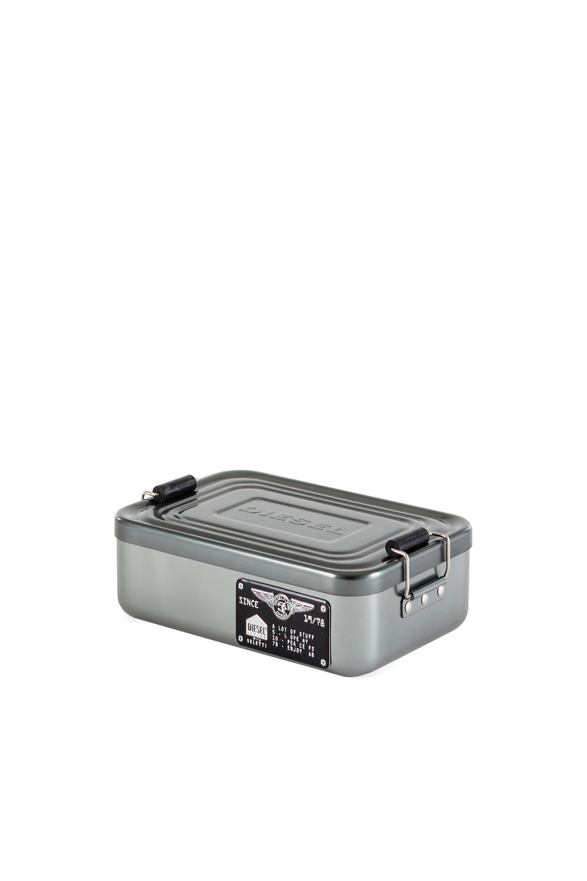 Diesel - 11035 SURVIVAL, Caja de aluminio peque&ntilde;a con tapa Unisex in Gris - 3