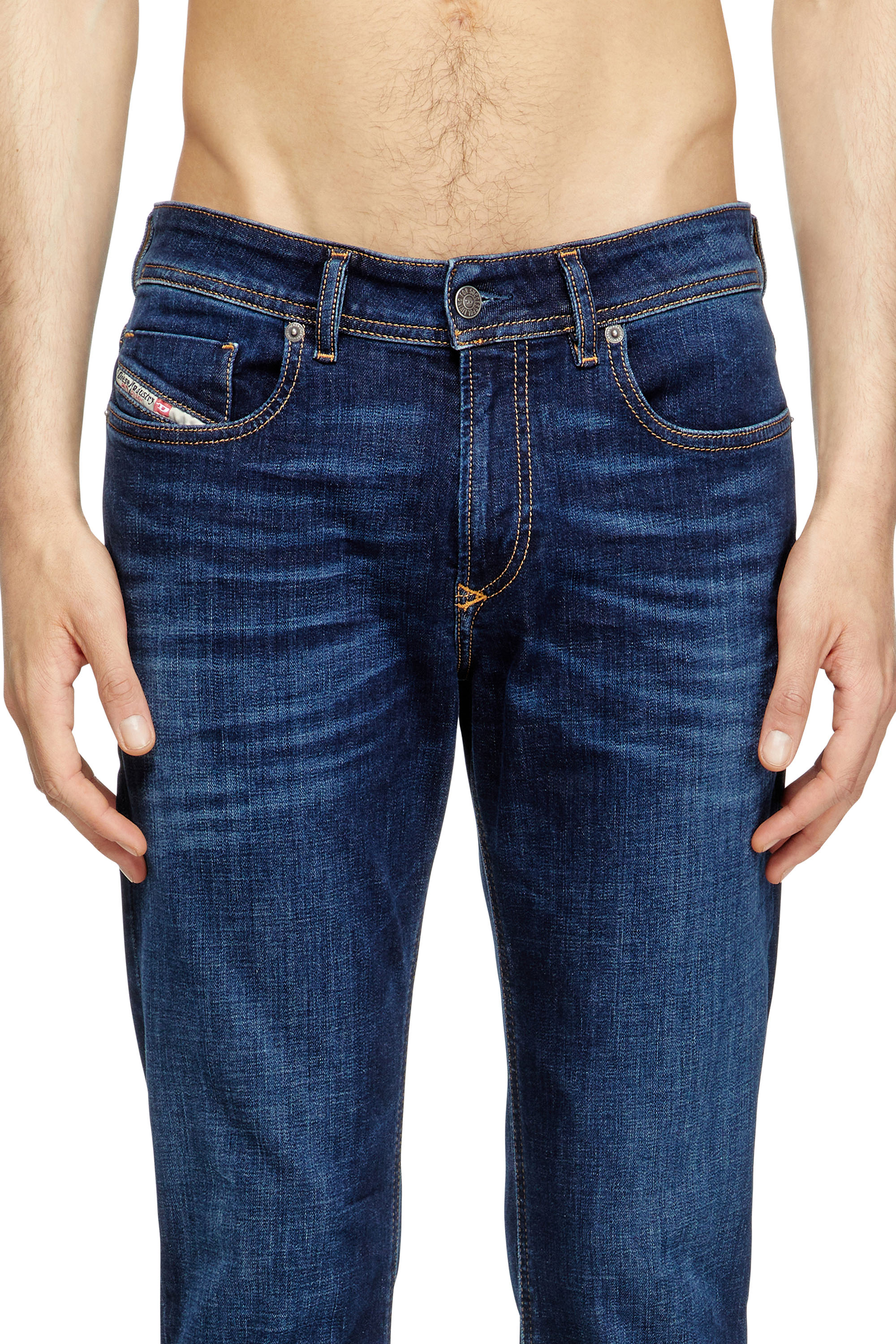 Diesel - Male's Skinny Jeans 1979 Sleenker 09J17, Dark Blue - 4