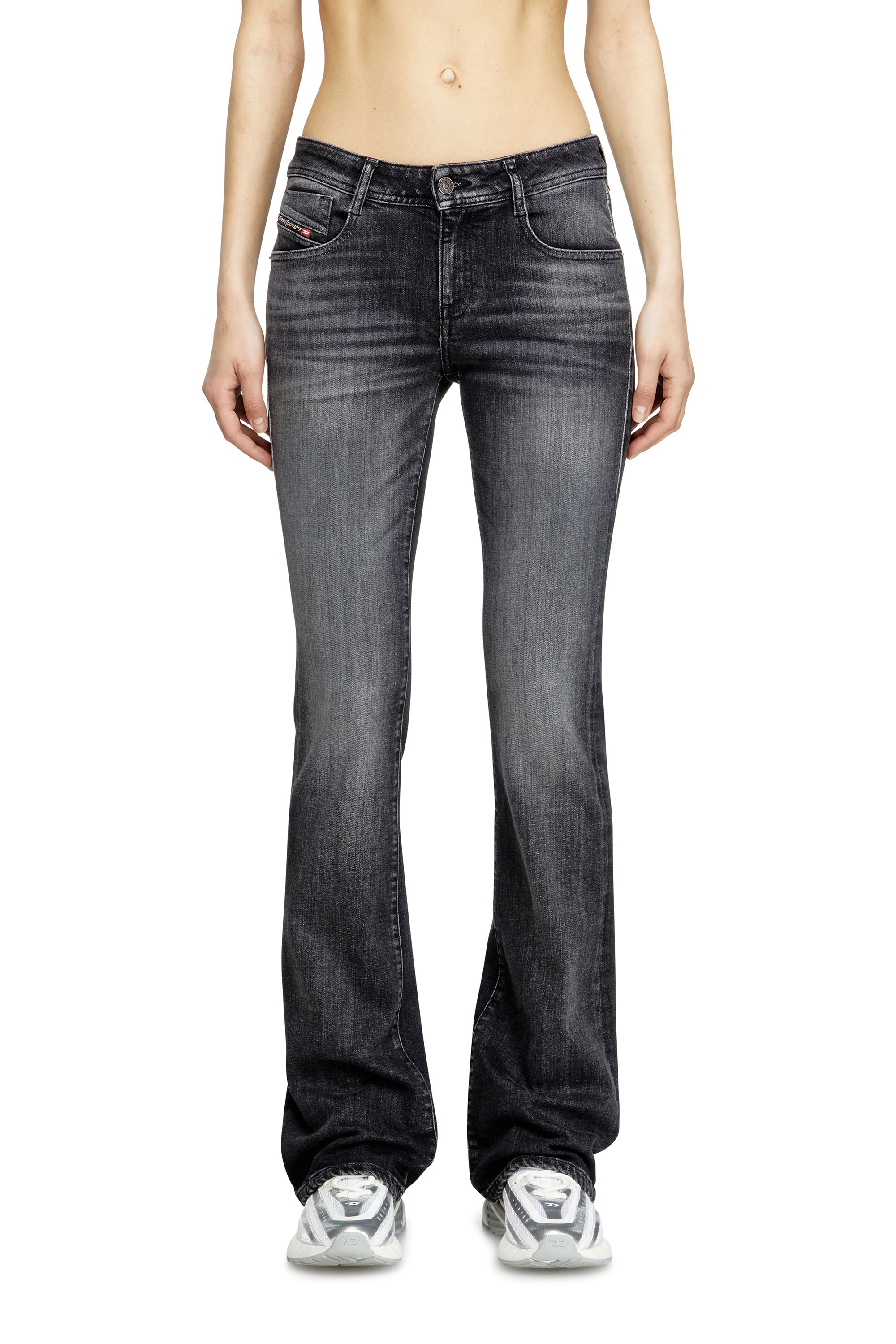 Diesel - Female's Bootcut Jeans 1969 D-Ebbey 09L98, Black/Dark Grey - 3