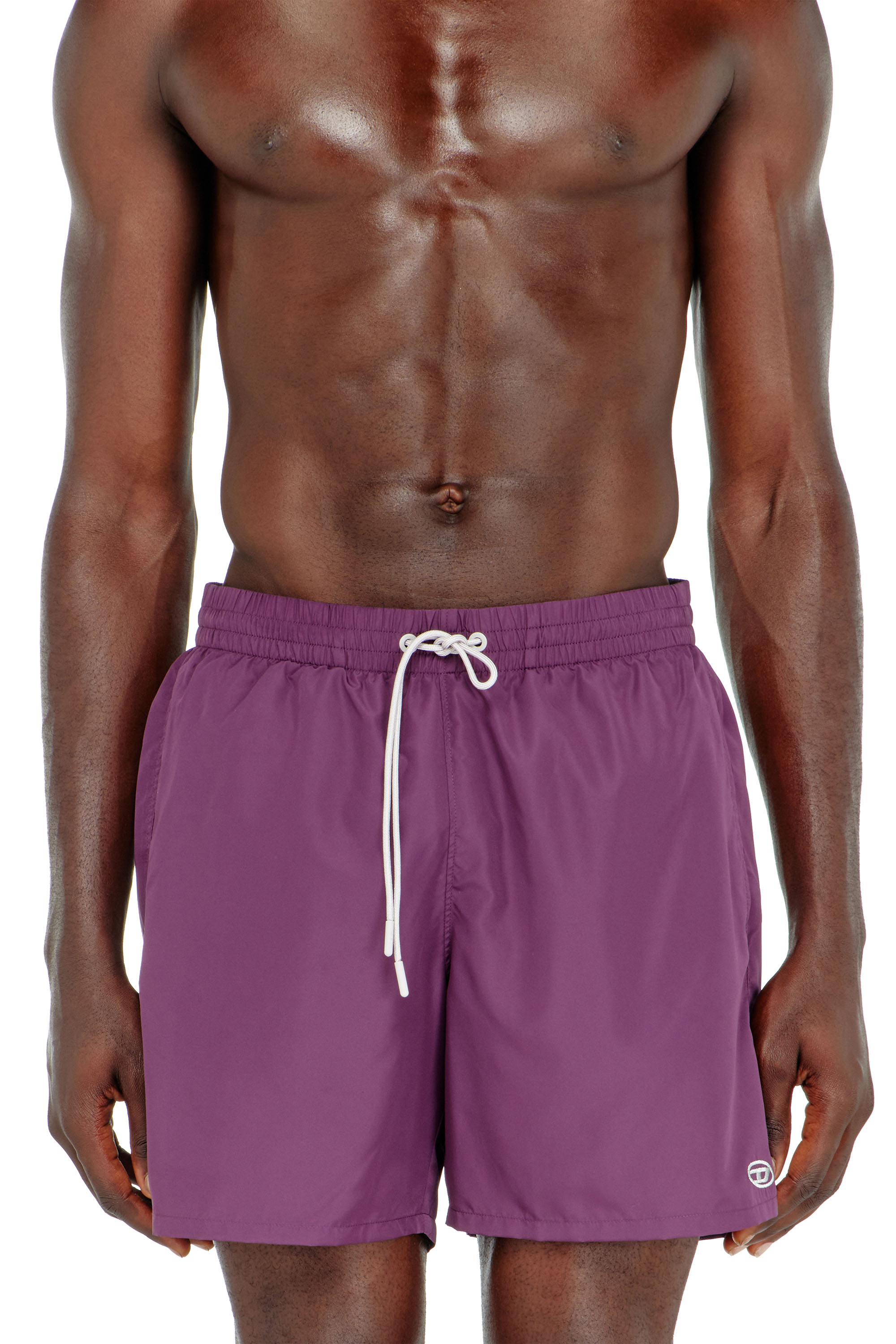 Diesel - GEORGE-41-UTLT, Ba&ntilde;ador con logo Oval D met&aacute;lico Hombre in ToBeDefined - 2