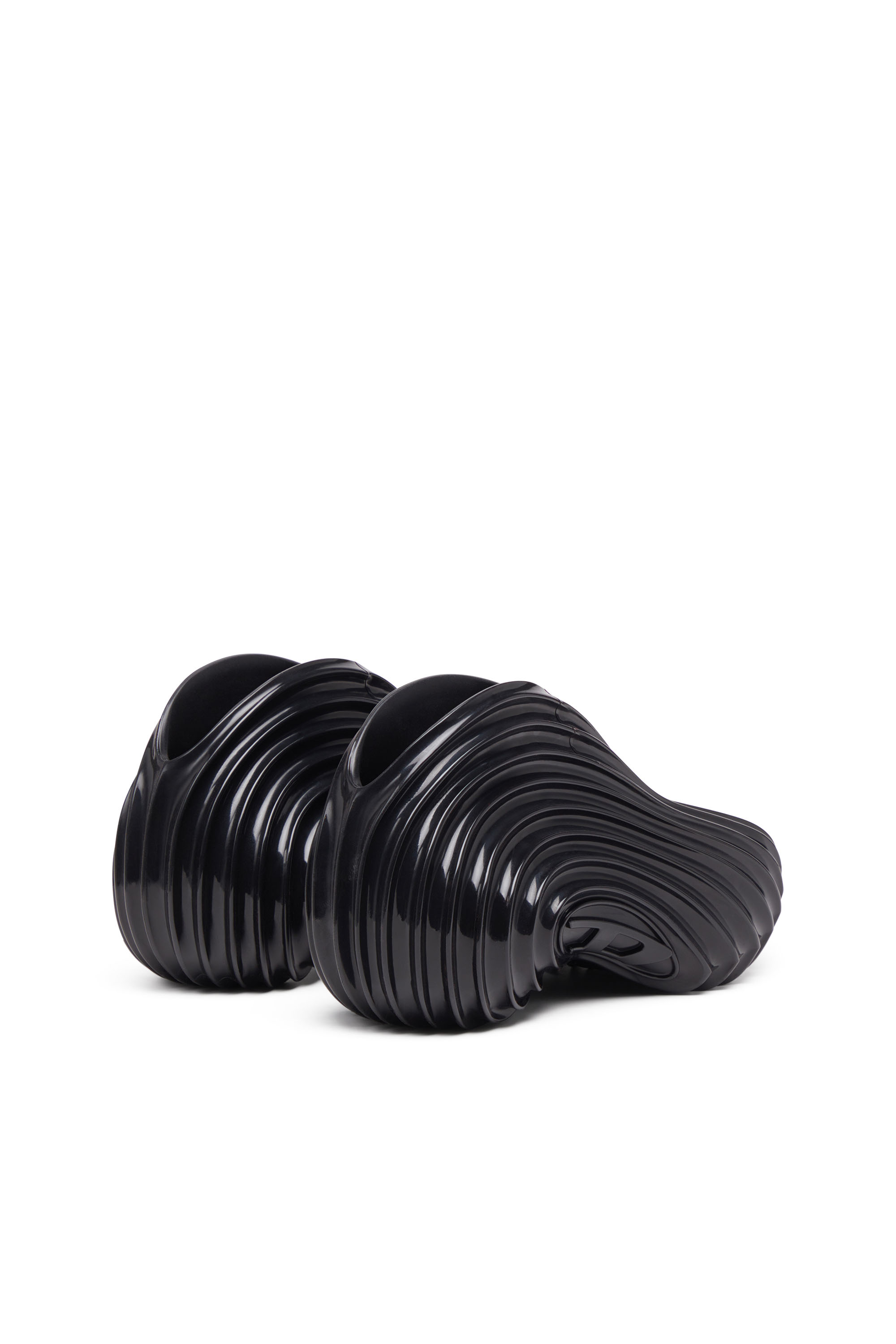 Diesel - MELISSA QUANTUM SNEAKERS X, Unisex's Slip-on sneaker in Melflex® in Black - 4