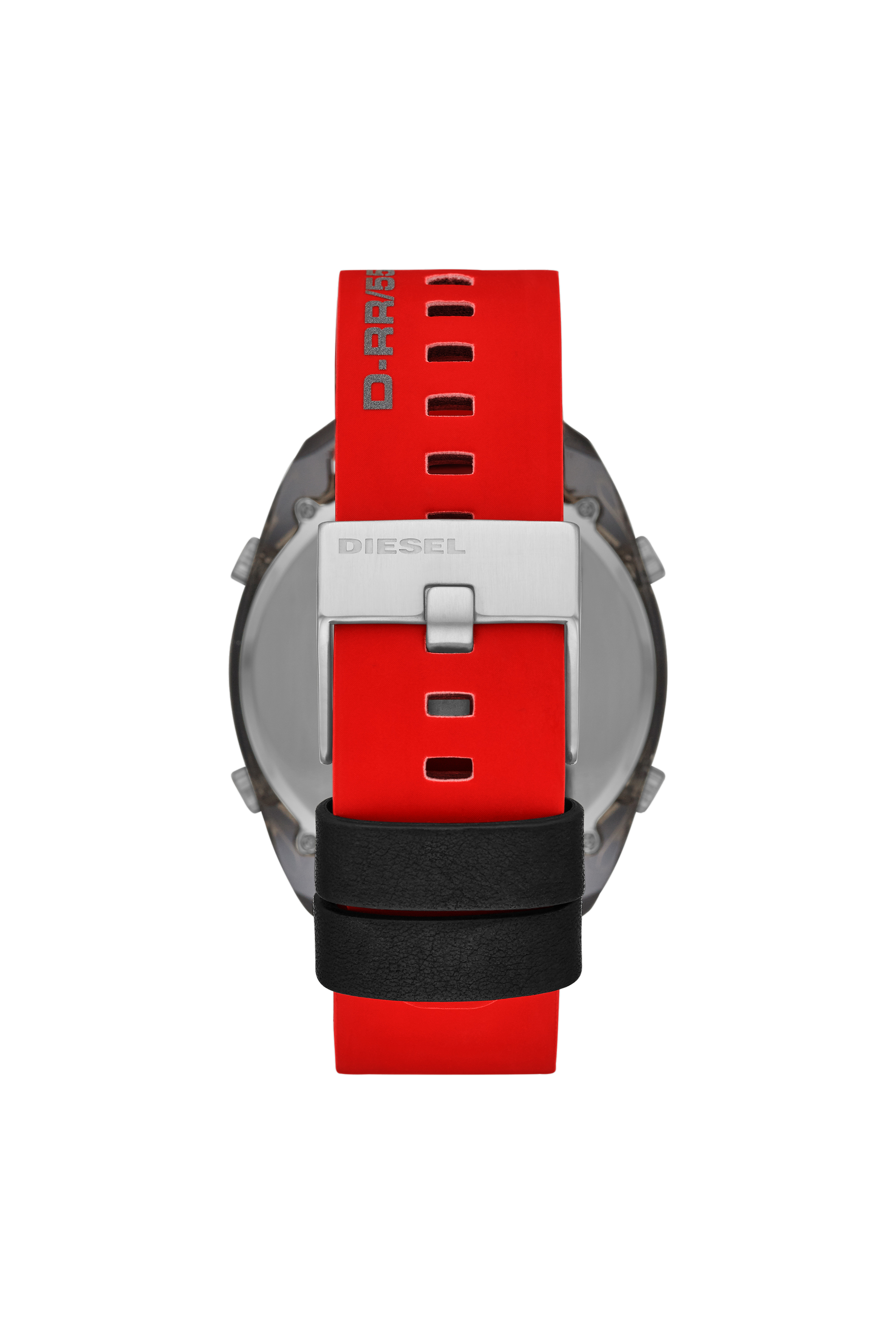 Diesel - DZ1937, Reloj digital Crusher termocrom&aacute;tico en tono naranja de edici&oacute;n limitada Hombre in Rojo - 2