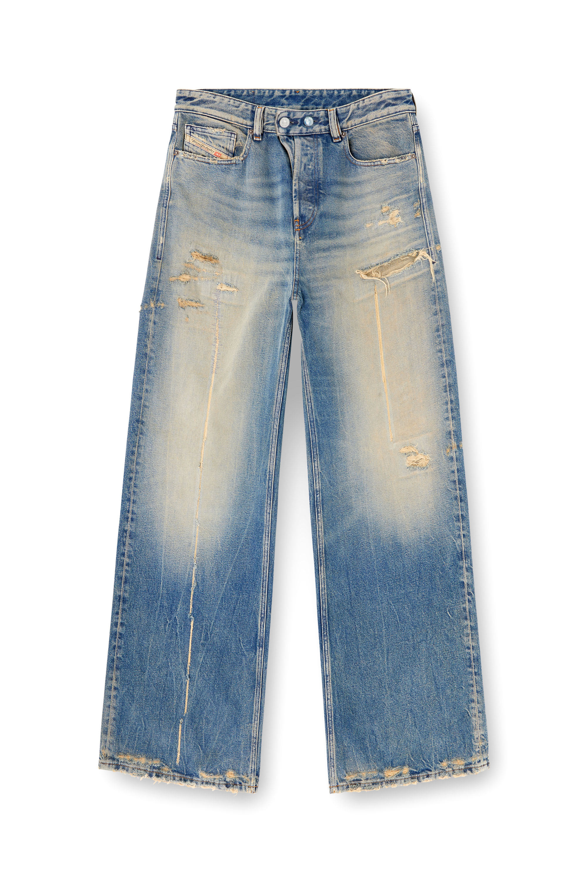 Diesel - Relaxed Jeans 1996 D-Sire 09N29 Mixte, Bleu moyen - Image 2