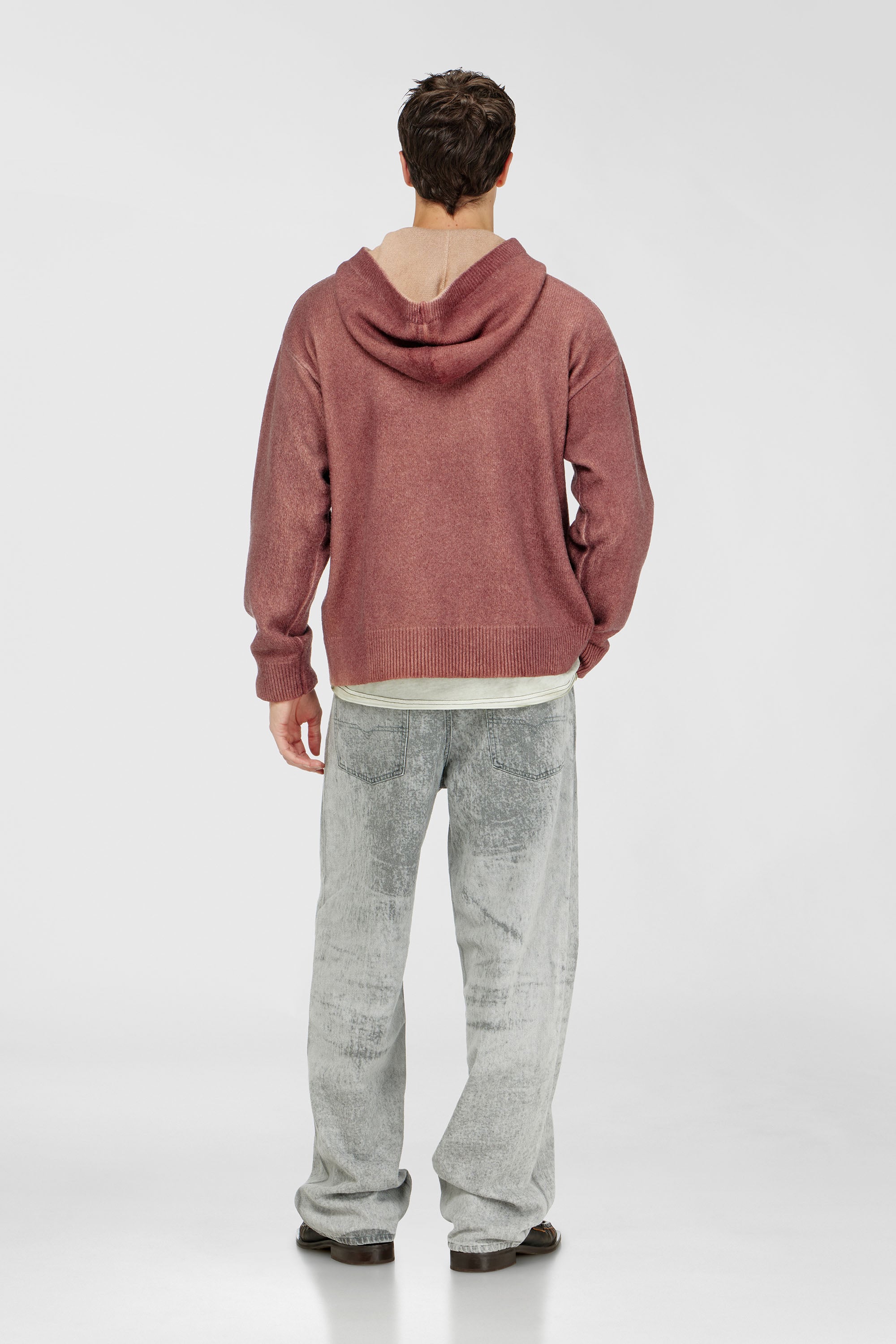 Diesel - Male's Relaxed Jeans 2001 D-Macro 09Q25, Light Grey - 3
