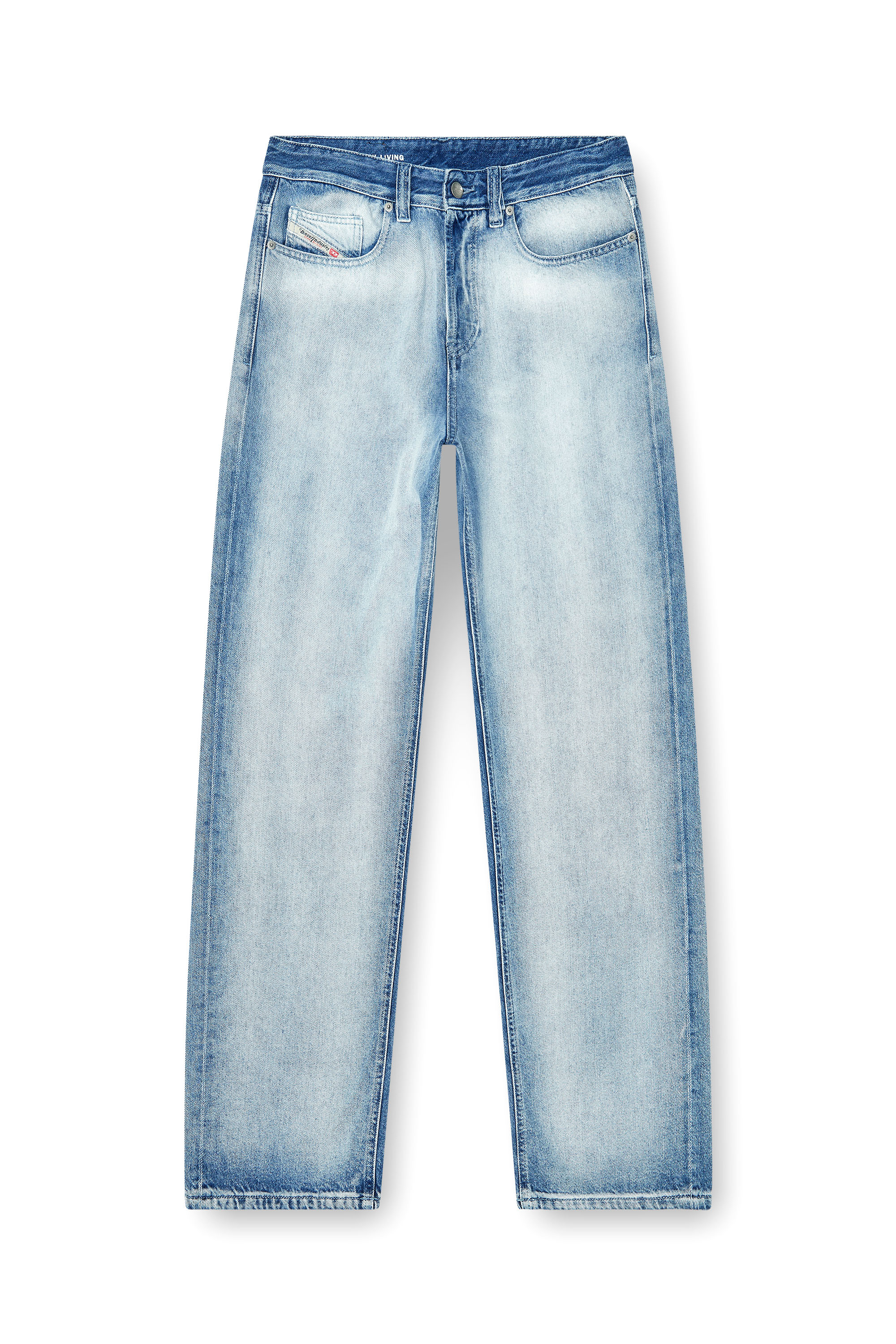 Diesel - Male's Relaxed Jeans 2001 D-Macro 09P29, Light Blue - 2