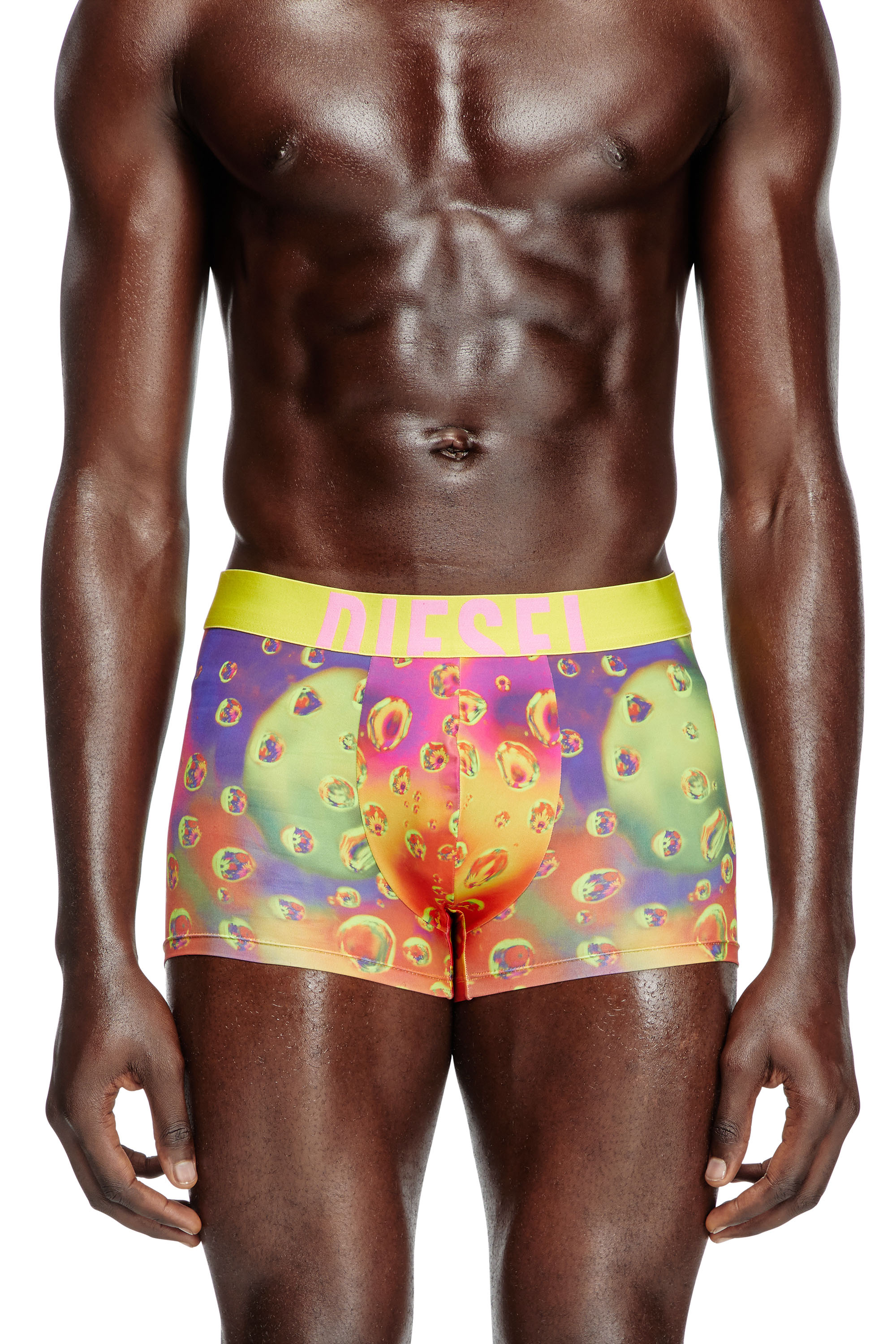 Diesel - DAMIEN-D-POP-40, Male's Boxer briefs with acid rain print in Multicolor - 1