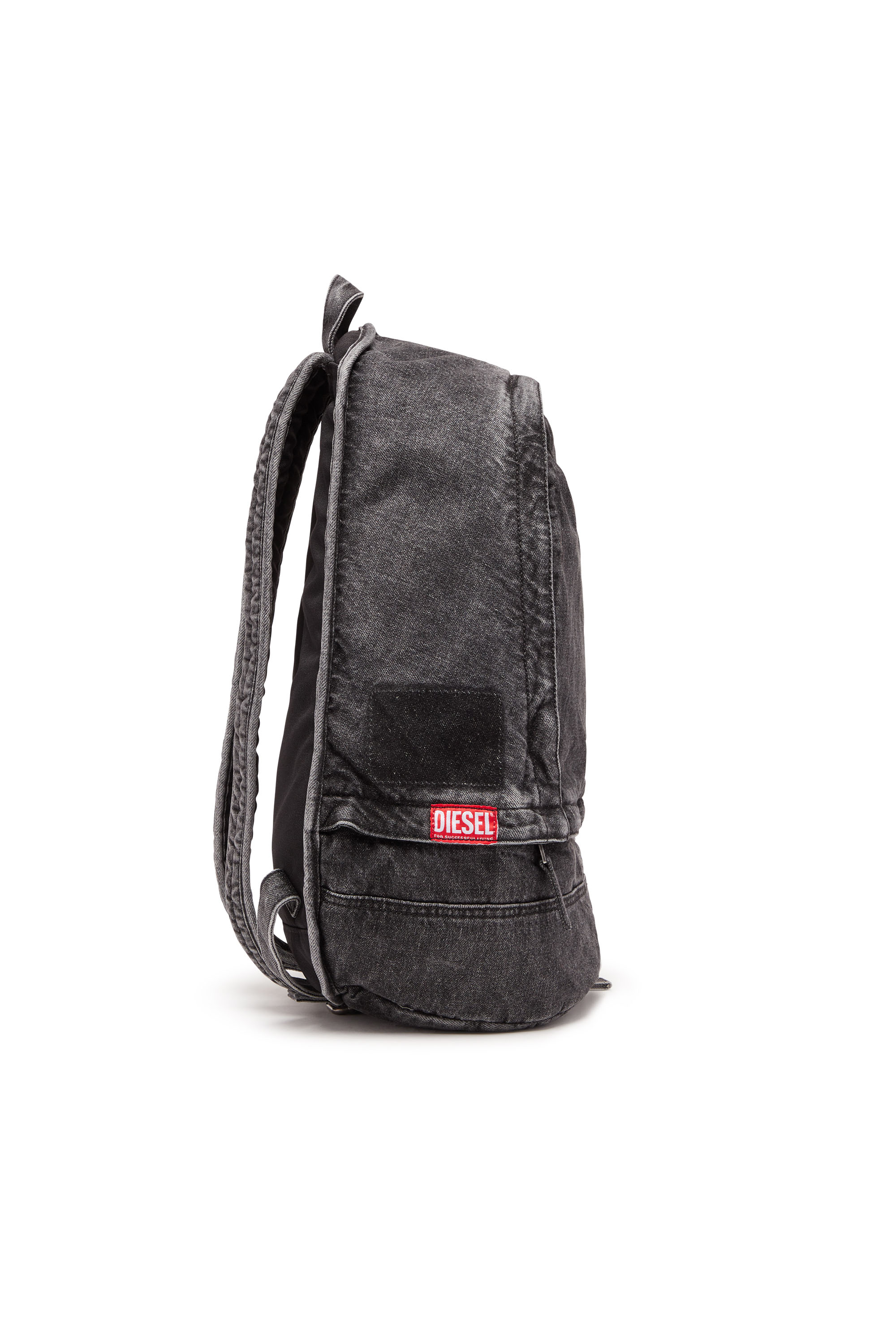 バッグ DIESEL RAVE BACKPACK Men's Rave Backpack X - Backpack in faded denim | Black | Diesel