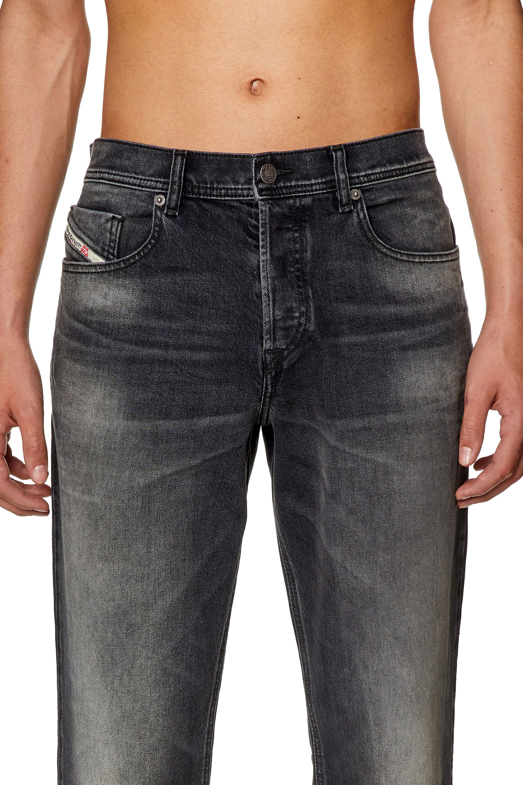 Diesel - Male's Regular Jeans 2023 D-Finitive 09G20, Black/Dark Grey - 3