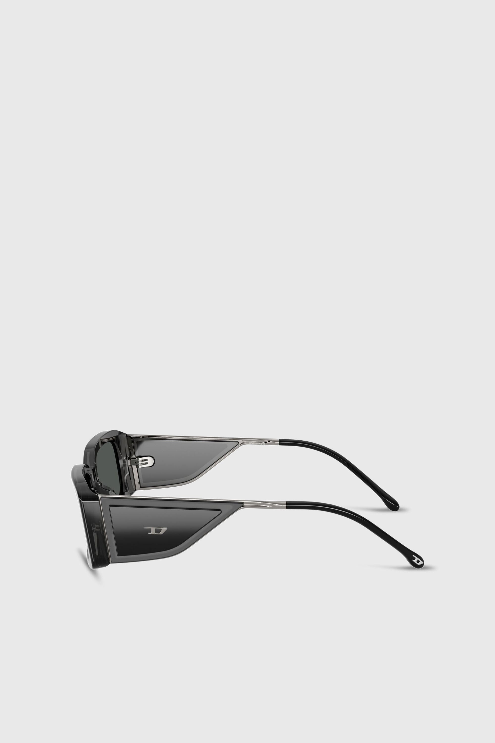 Women's Rectangle sunglasses | Black | Diesel {{Country}}