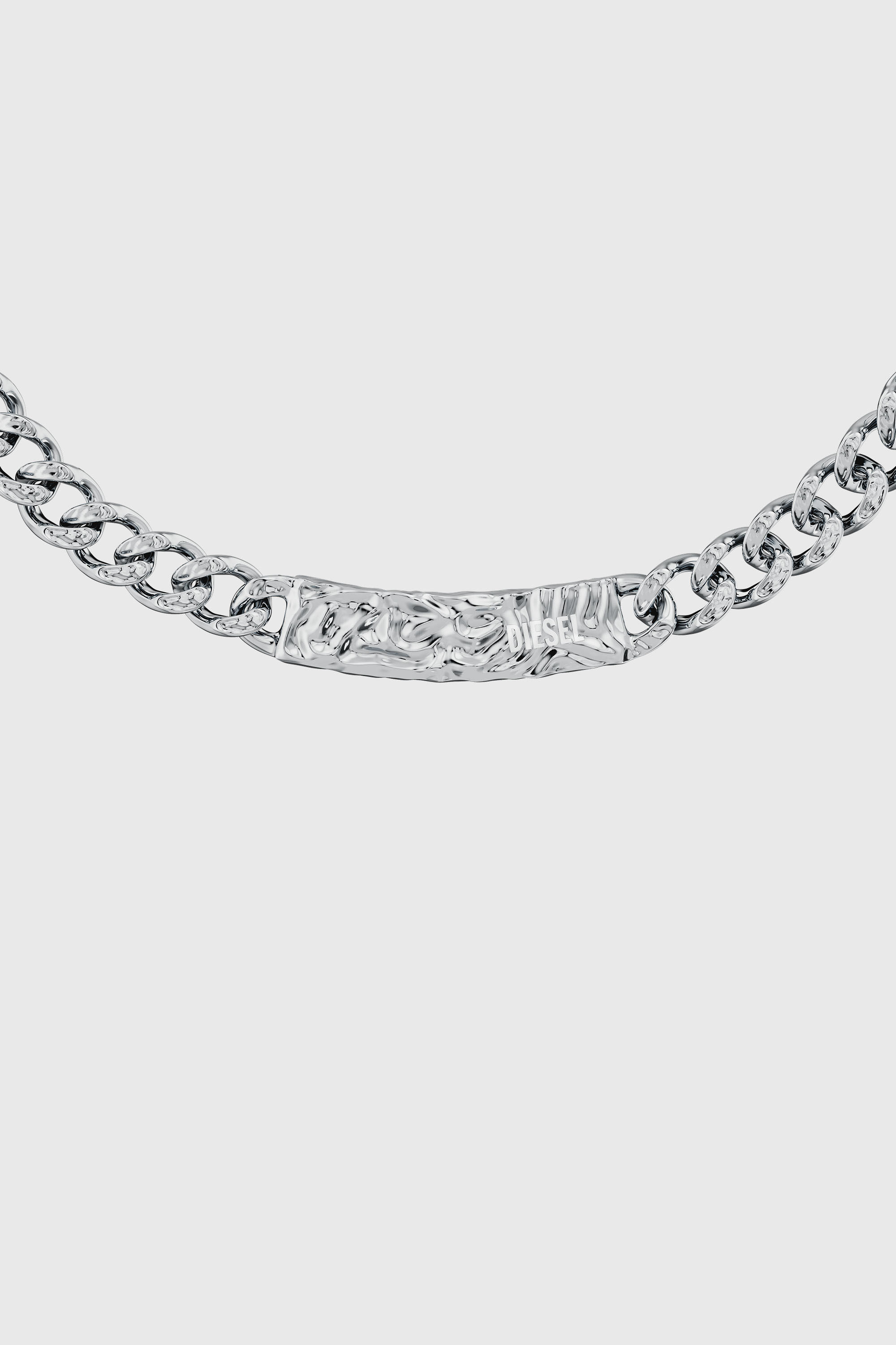 Diesel - DX1733040, Collier cha&icirc;ne en acier inoxydable Mixte in Gris argent&eacute; - 2