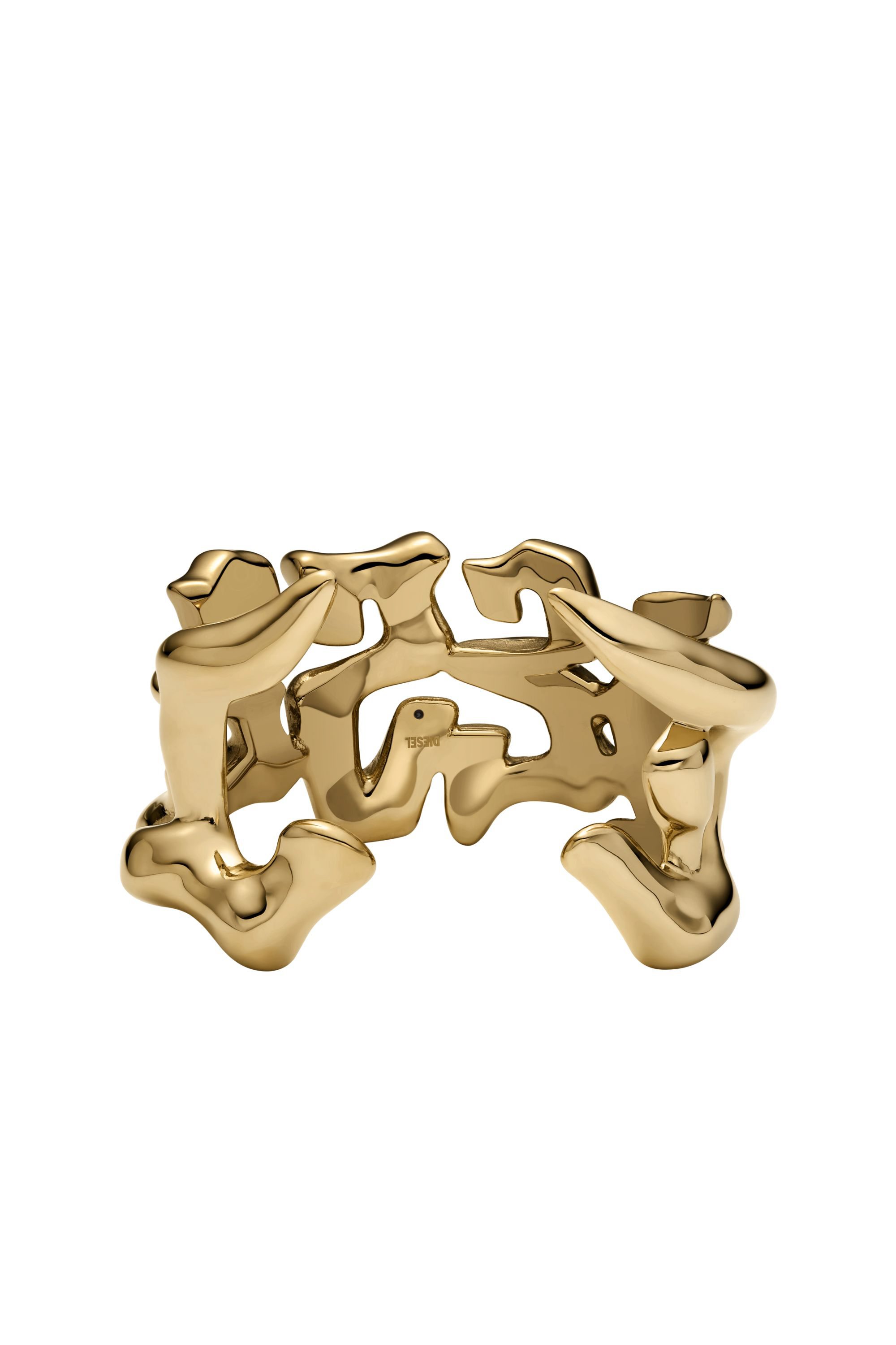 Diesel - DX1660710 JEWELLERY, Pulsera de acero inoxidable Unisex in Dorado - 2