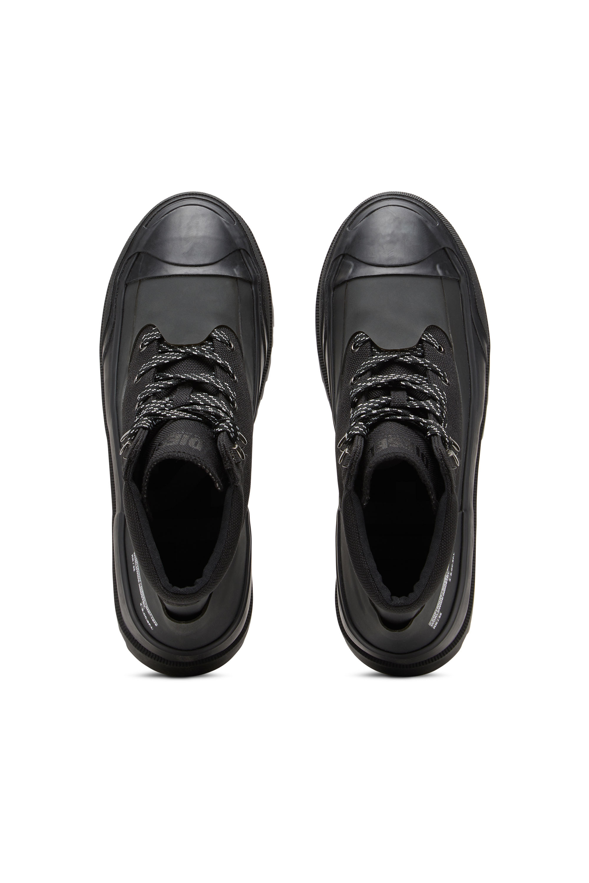 D-HIKO BT X, Black Diesel - D-HIKO BT X, Man's D-Hiko Bt X - Ankle boots in ballistic nylon in Black - 4