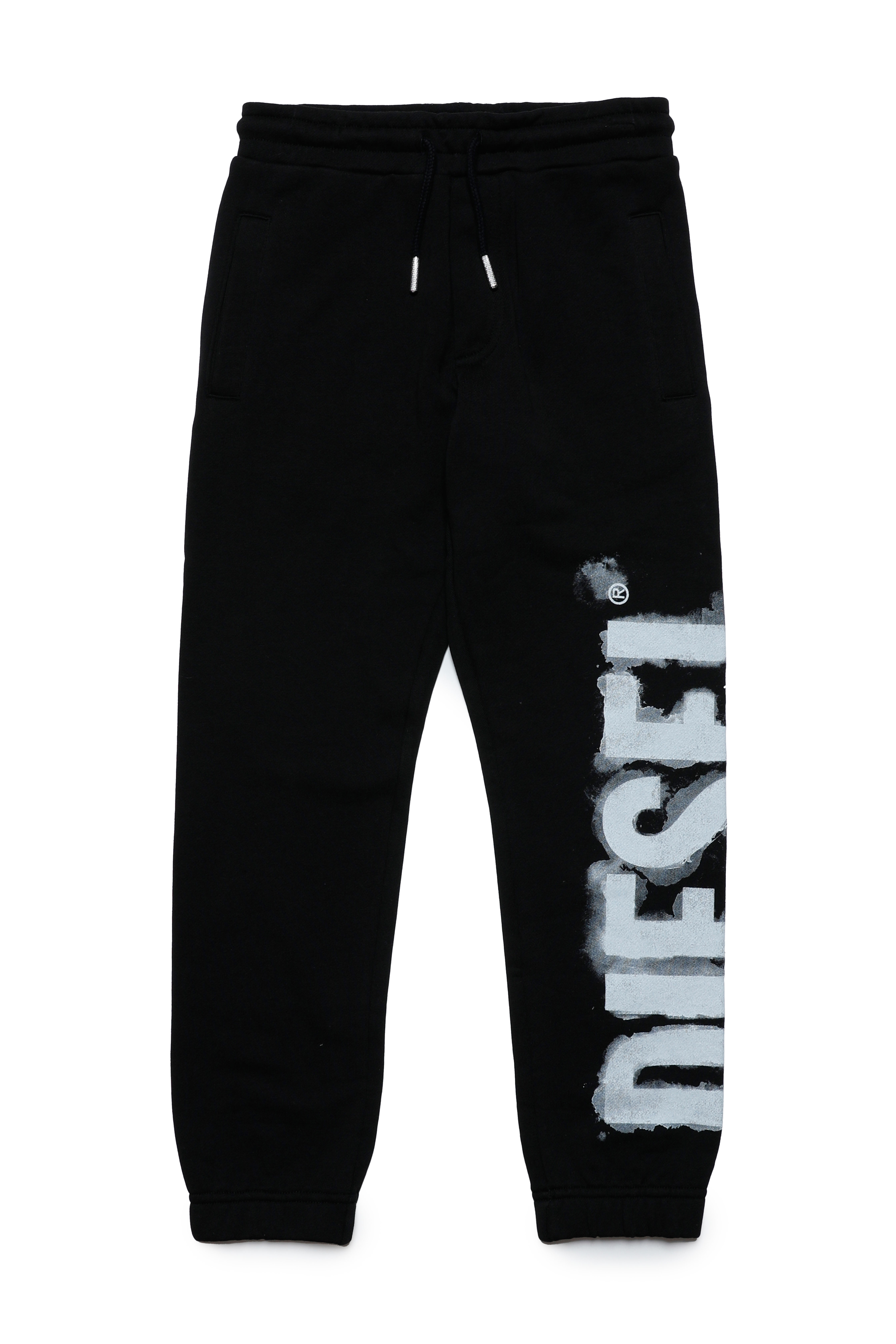 Track pants with bleeding logo | Black | 4-16 YEARS Boys