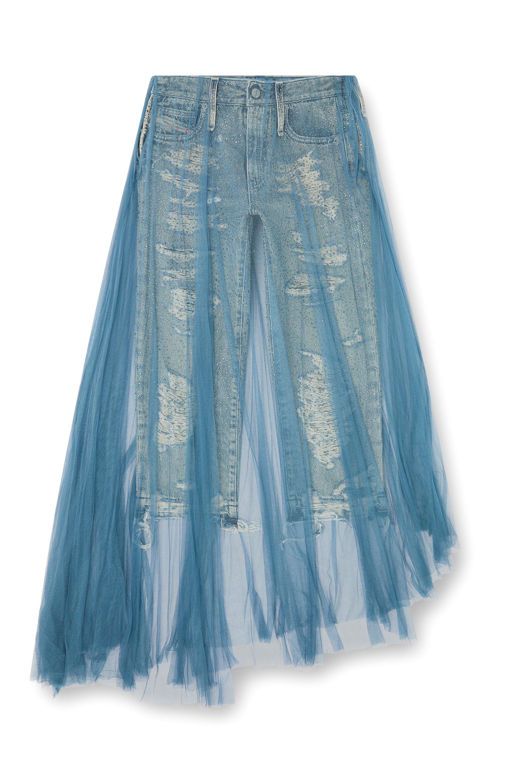 Diesel - Female's Regular Jeans D-Aisi 0DBER, Medium Blue - 1